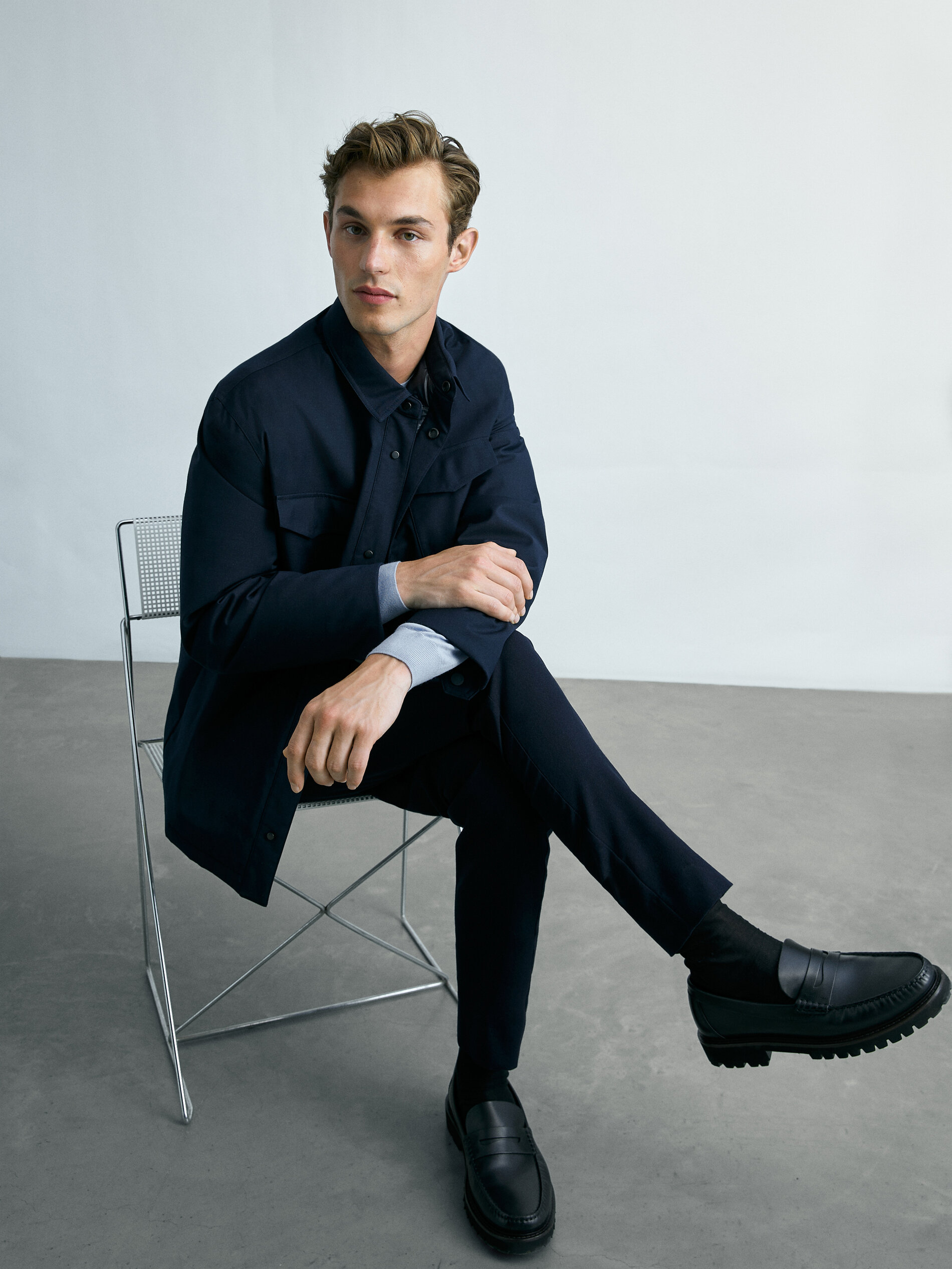 Massimo dutti loafers mens clearance
