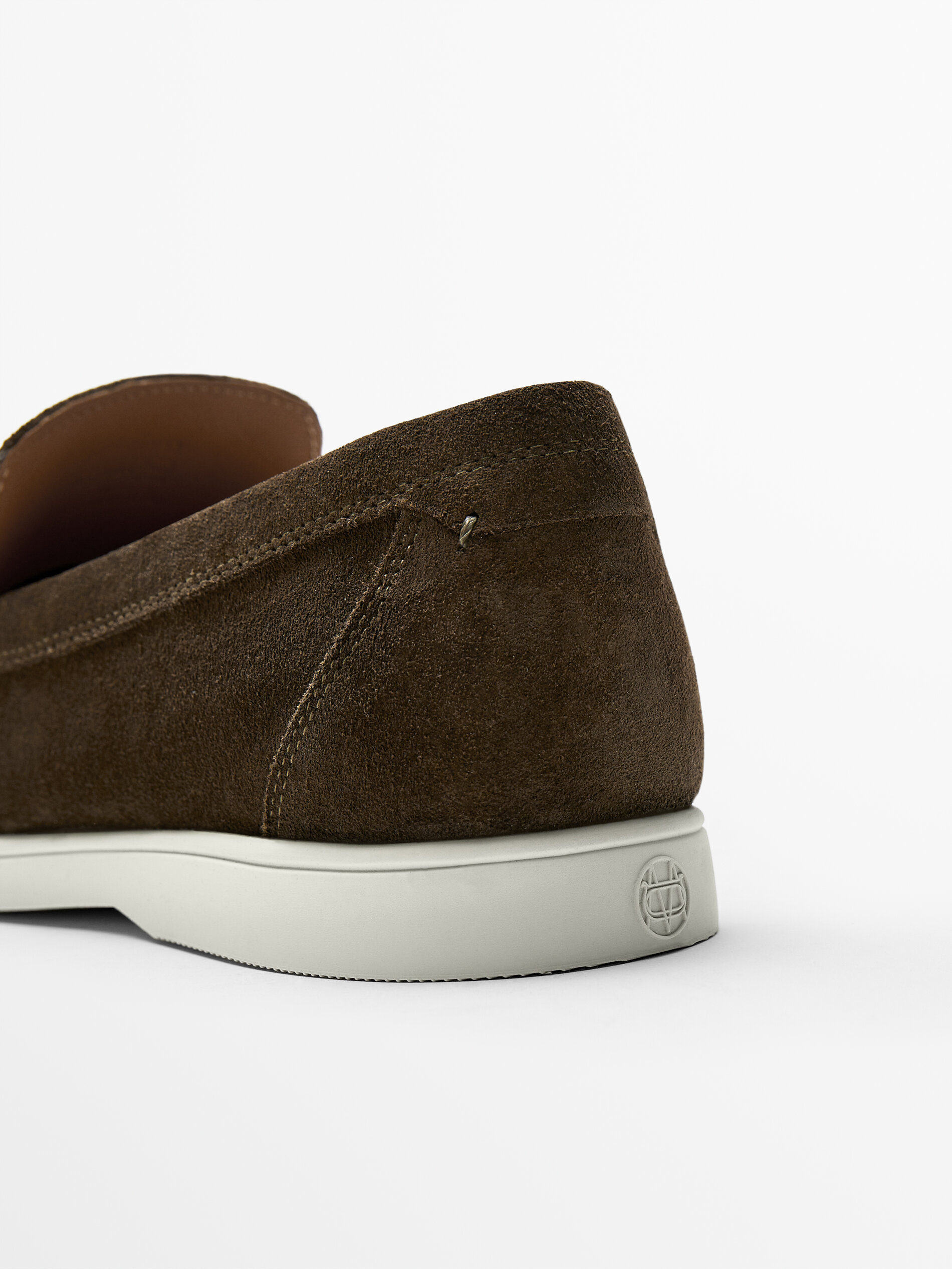 Massimo dutti suede loafers Clearance