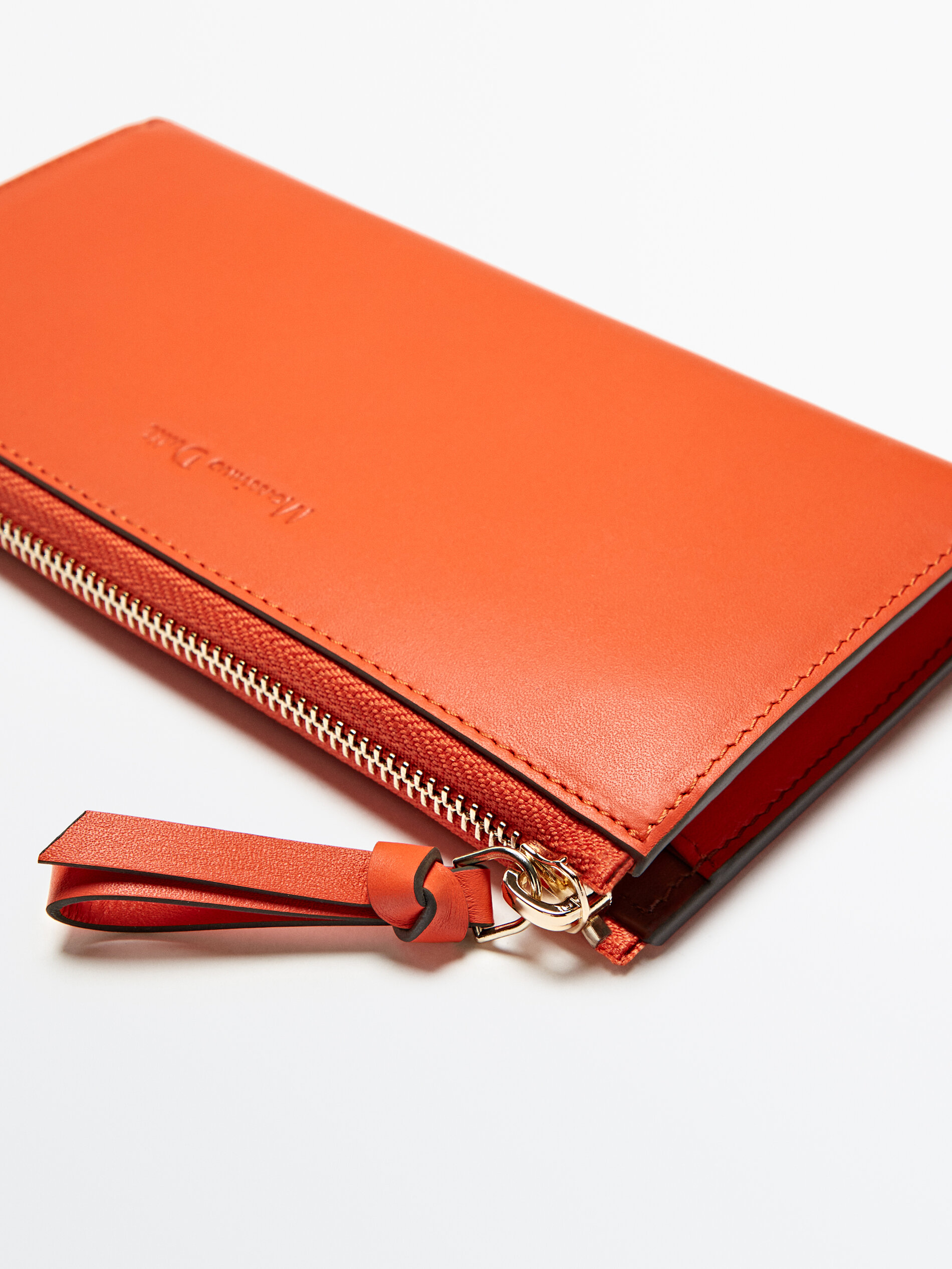 Cartera piel - Massimo Dutti