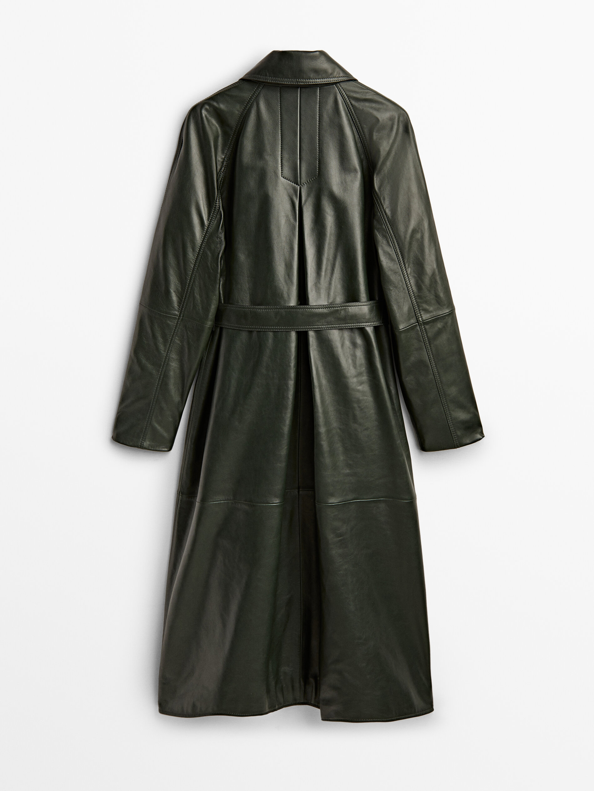 massimo dutti white coat