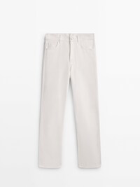 High-waist skinny flare jeans - Massimo Dutti United States of America