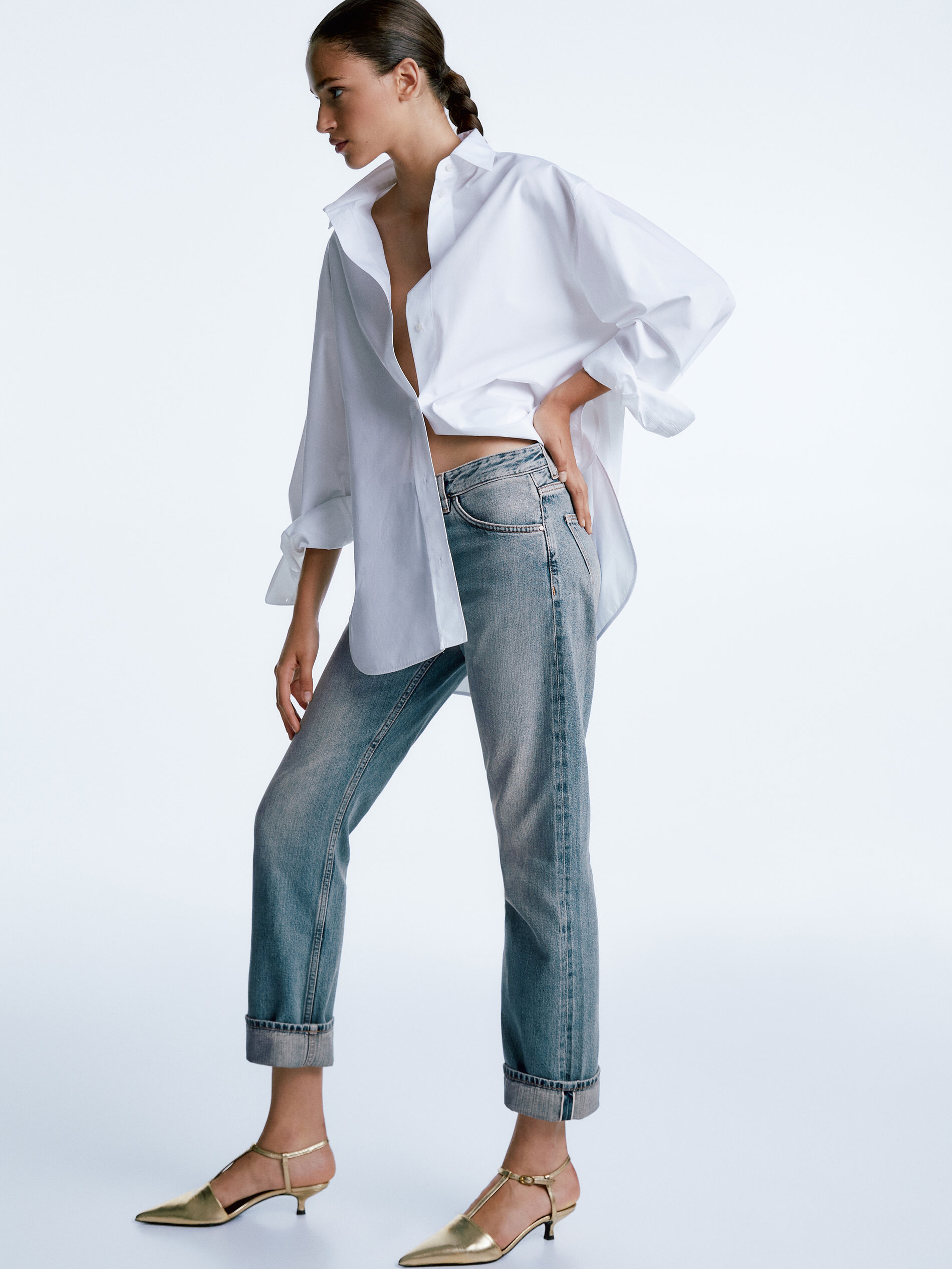 Pantalones vaqueros para mujer - Massimo Dutti España