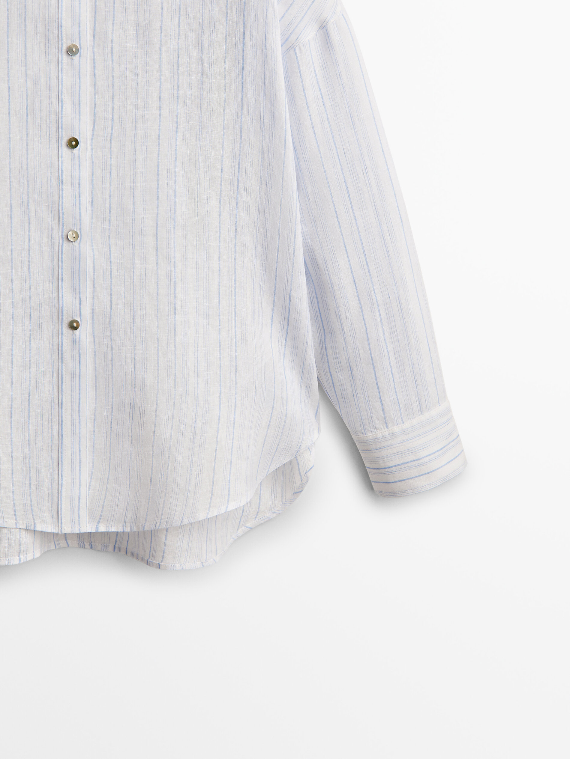 Massimo dutti striped shirt Clearance