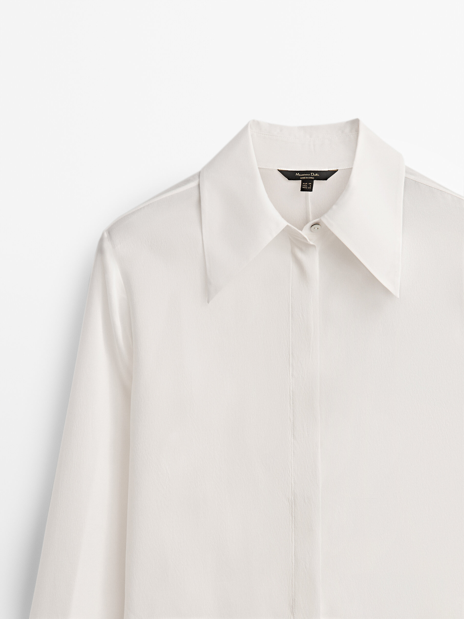 Massimo dutti white shirt Clearance