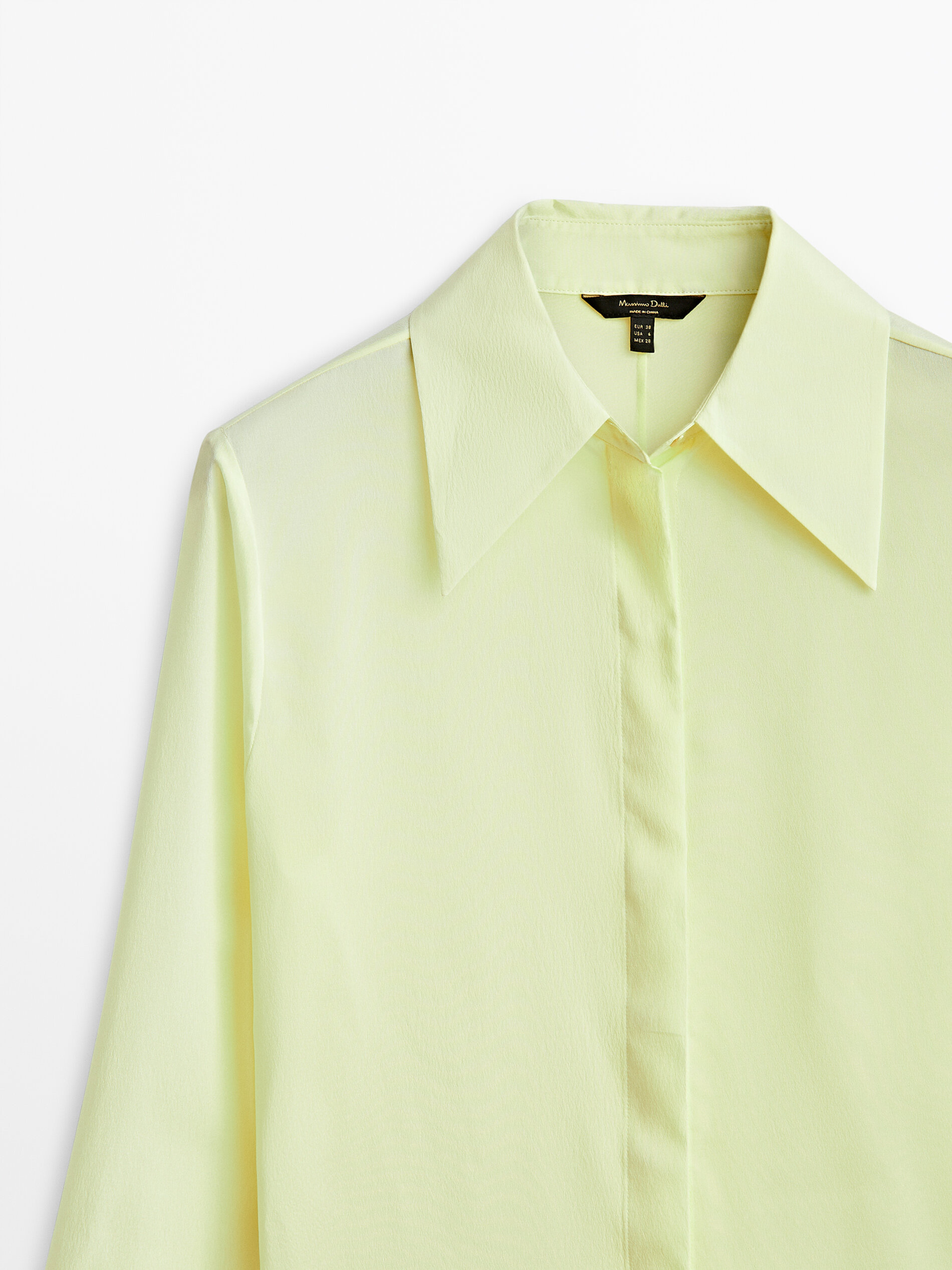 Silk blend shirt Clearance