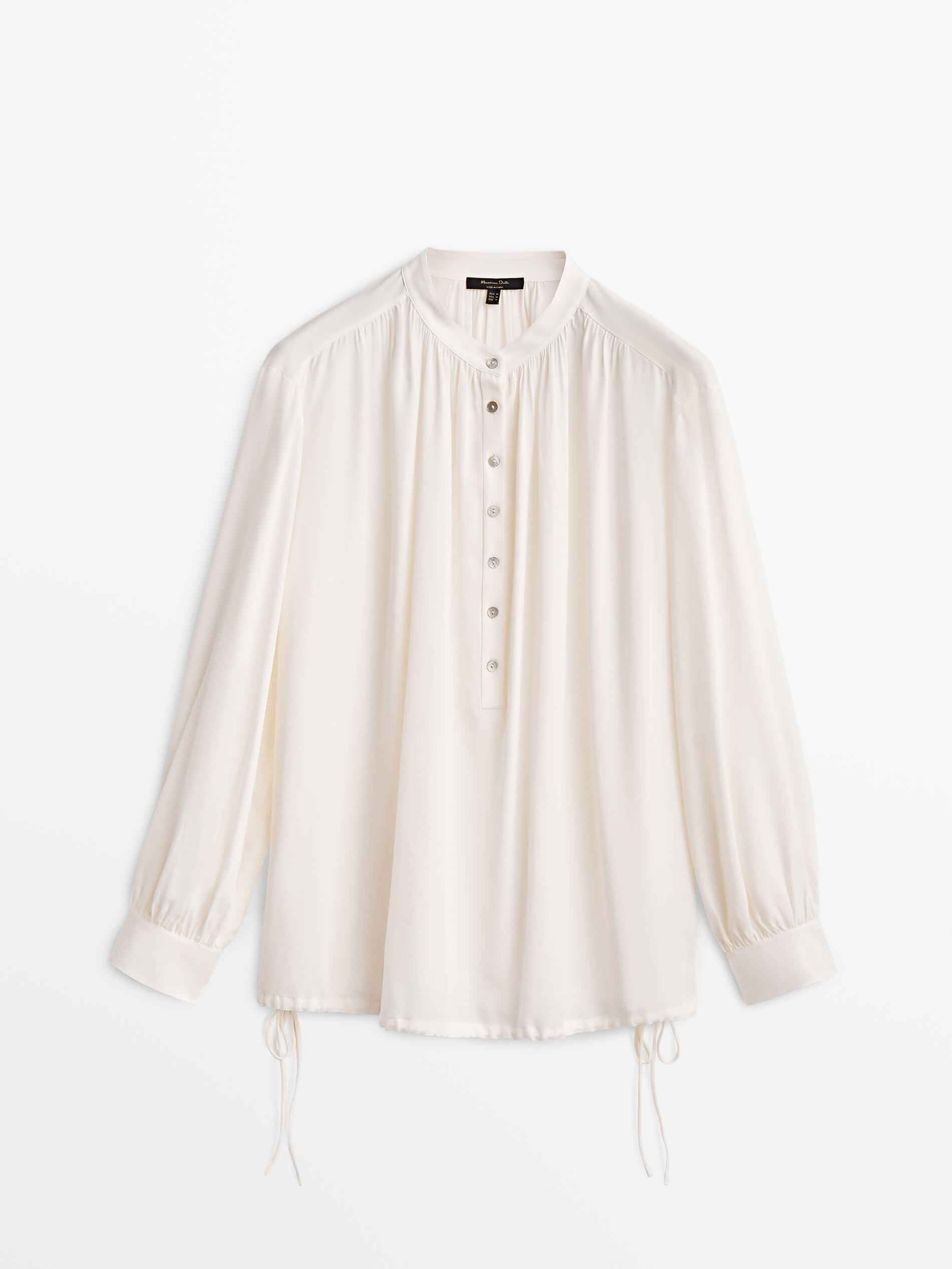 Massimo Dutti sweatshirt WOMEN FASHION Jumpers & Sweatshirts Hoodie White M discount 63% 