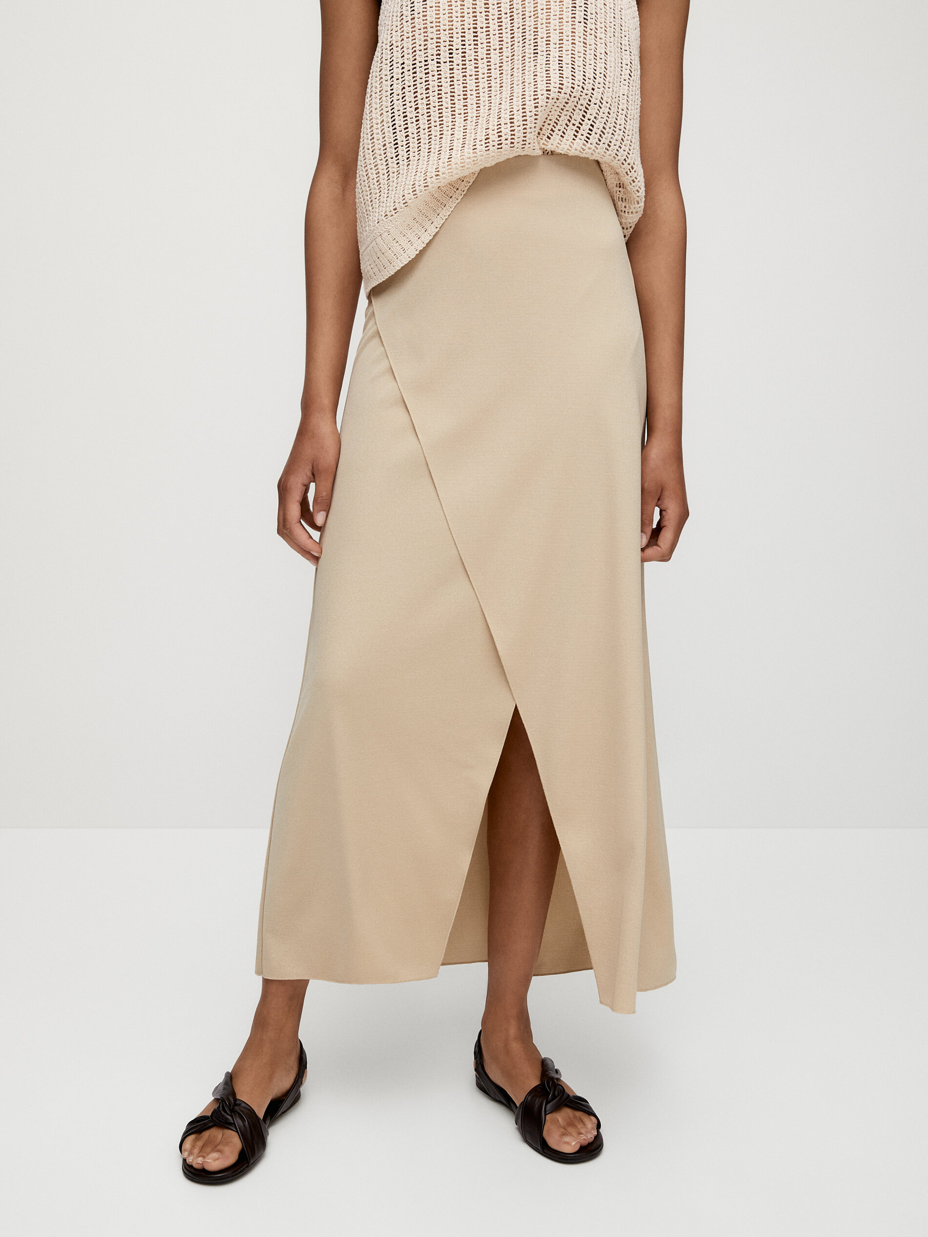 Falda larga cortes - Massimo España