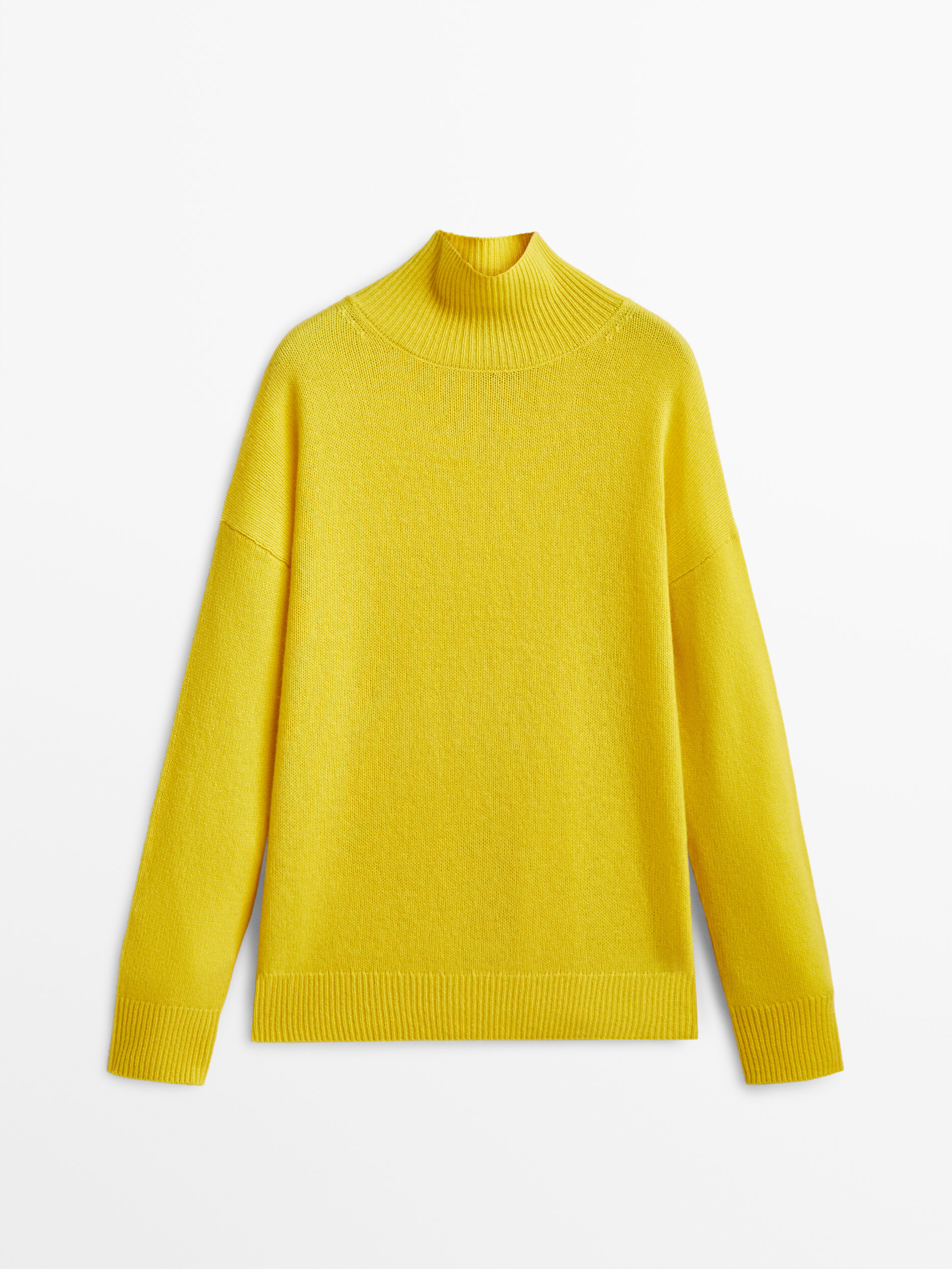 100% cashmere turtleneck sweater 