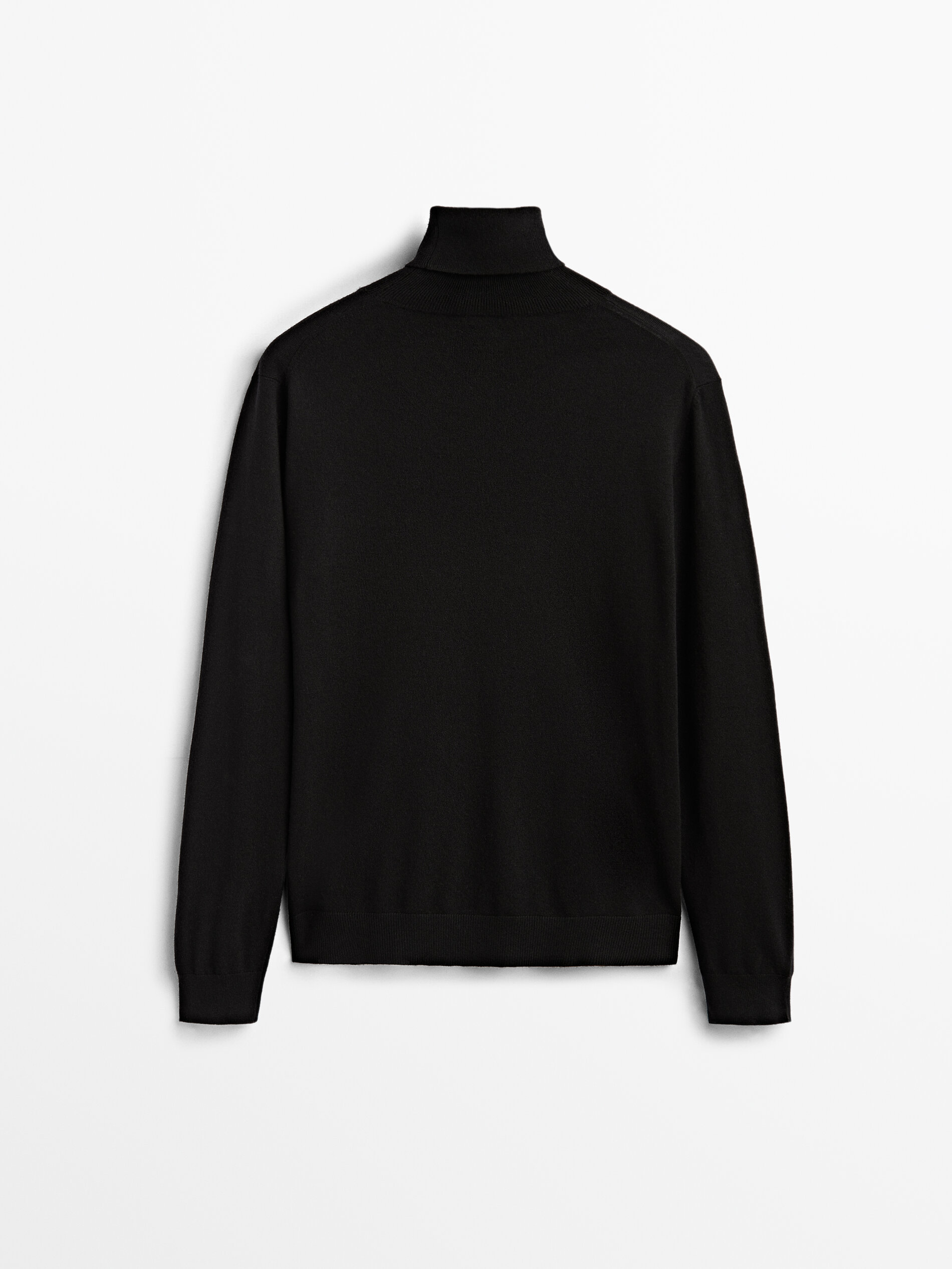 Maglia a collo alto a maniche lunghe - Massimo Dutti Italia