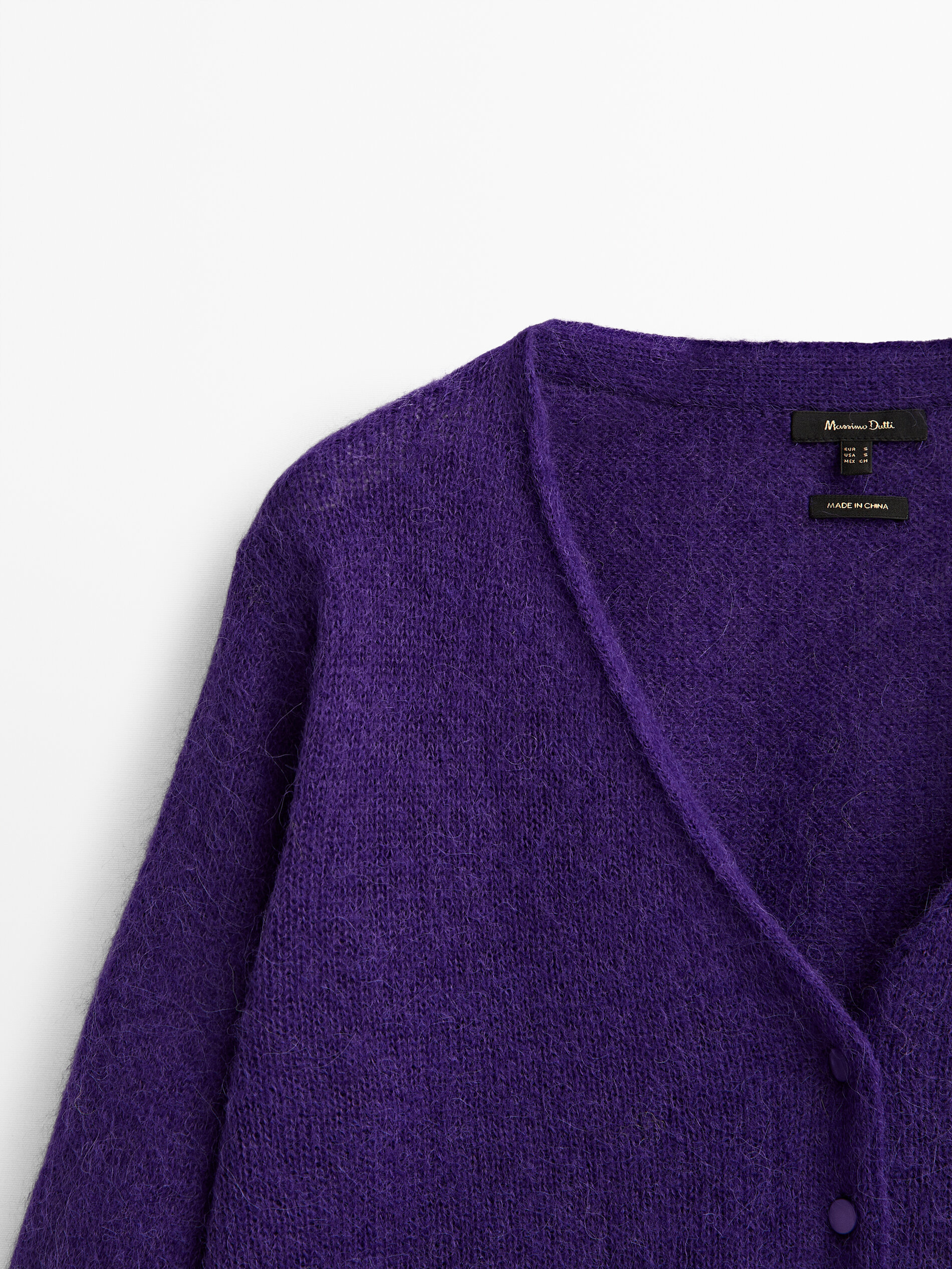 Short button-up cardigan - Massimo 