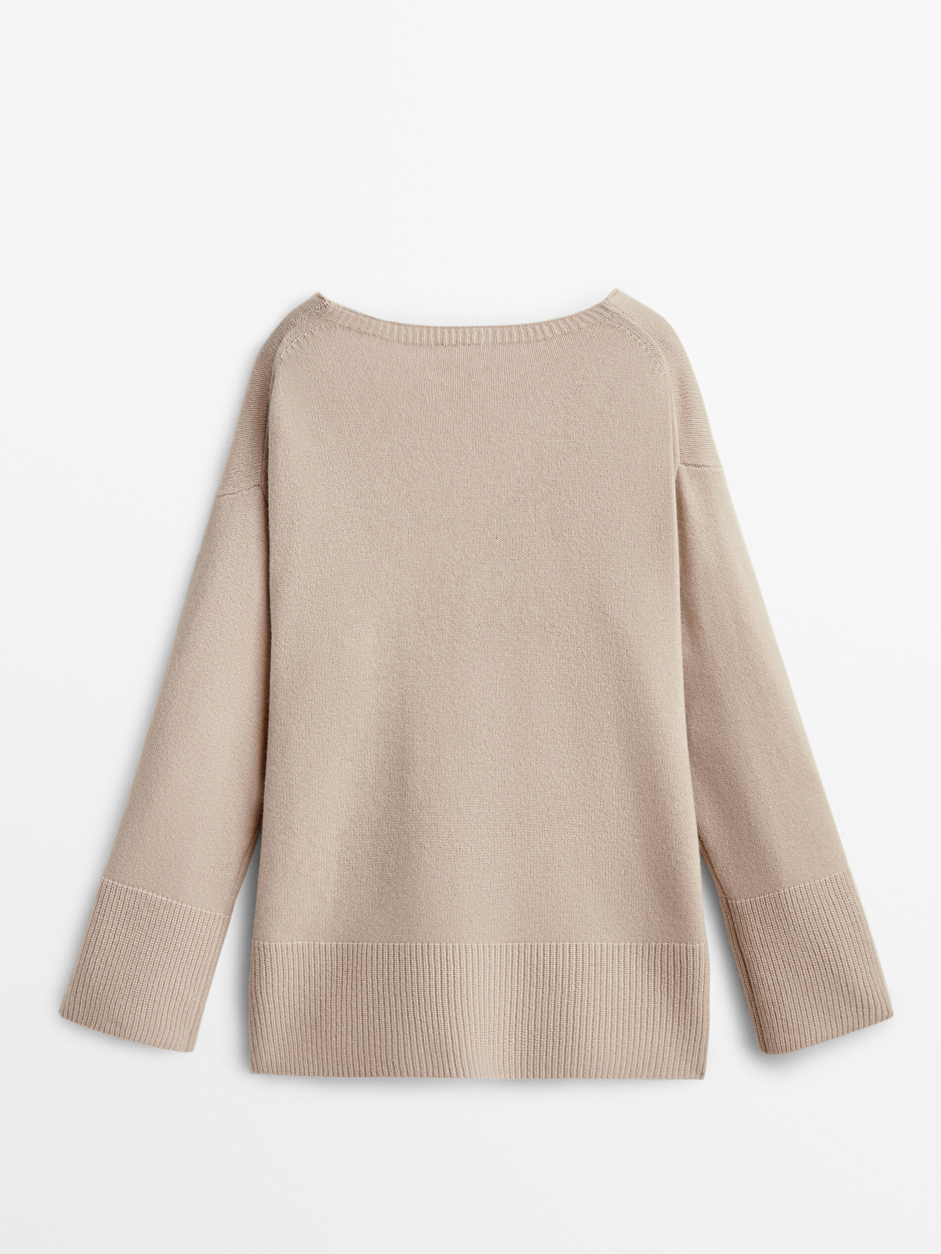 cashmere cape sweater - Massimo Dutti 