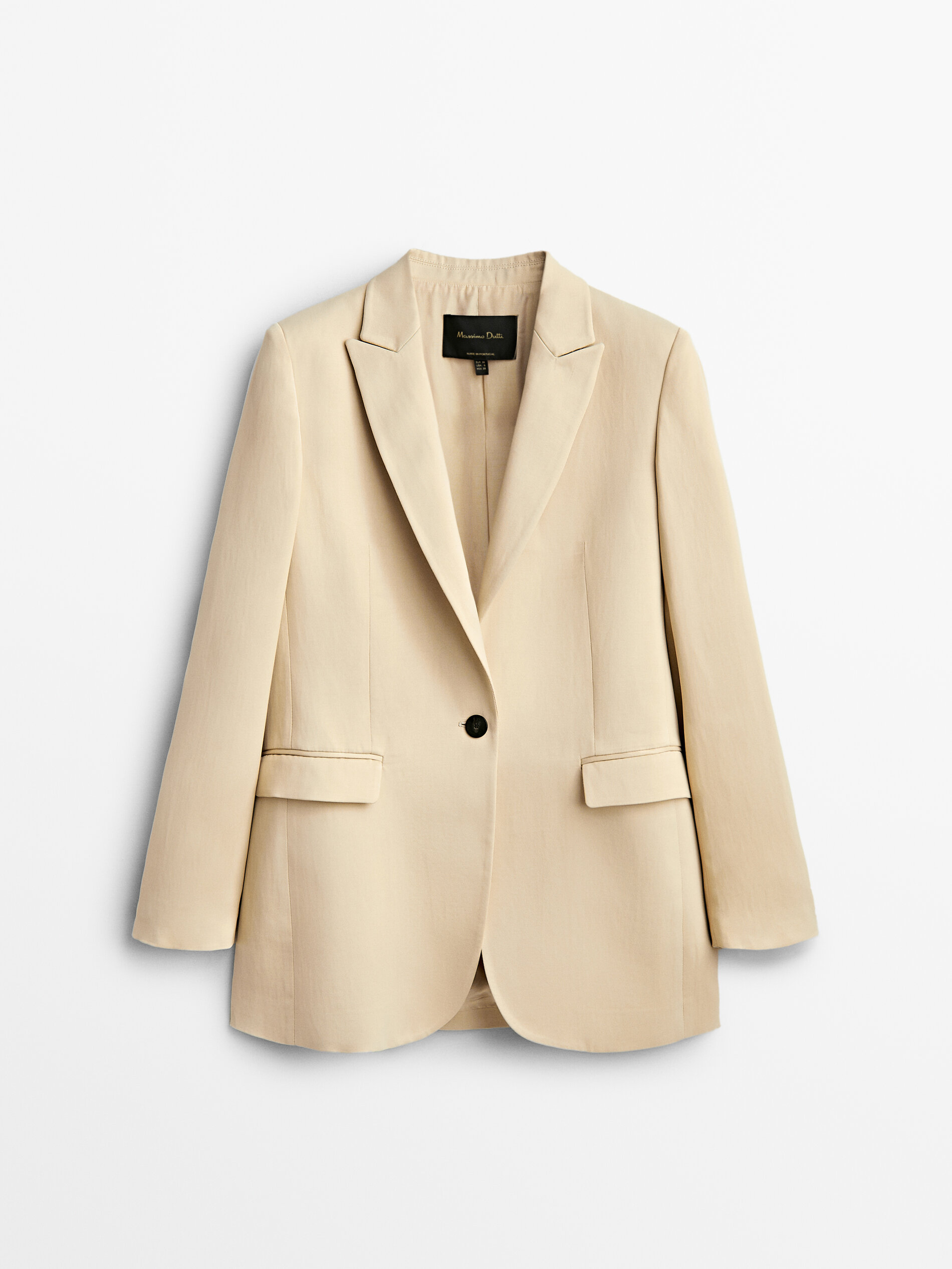 beige blazer
