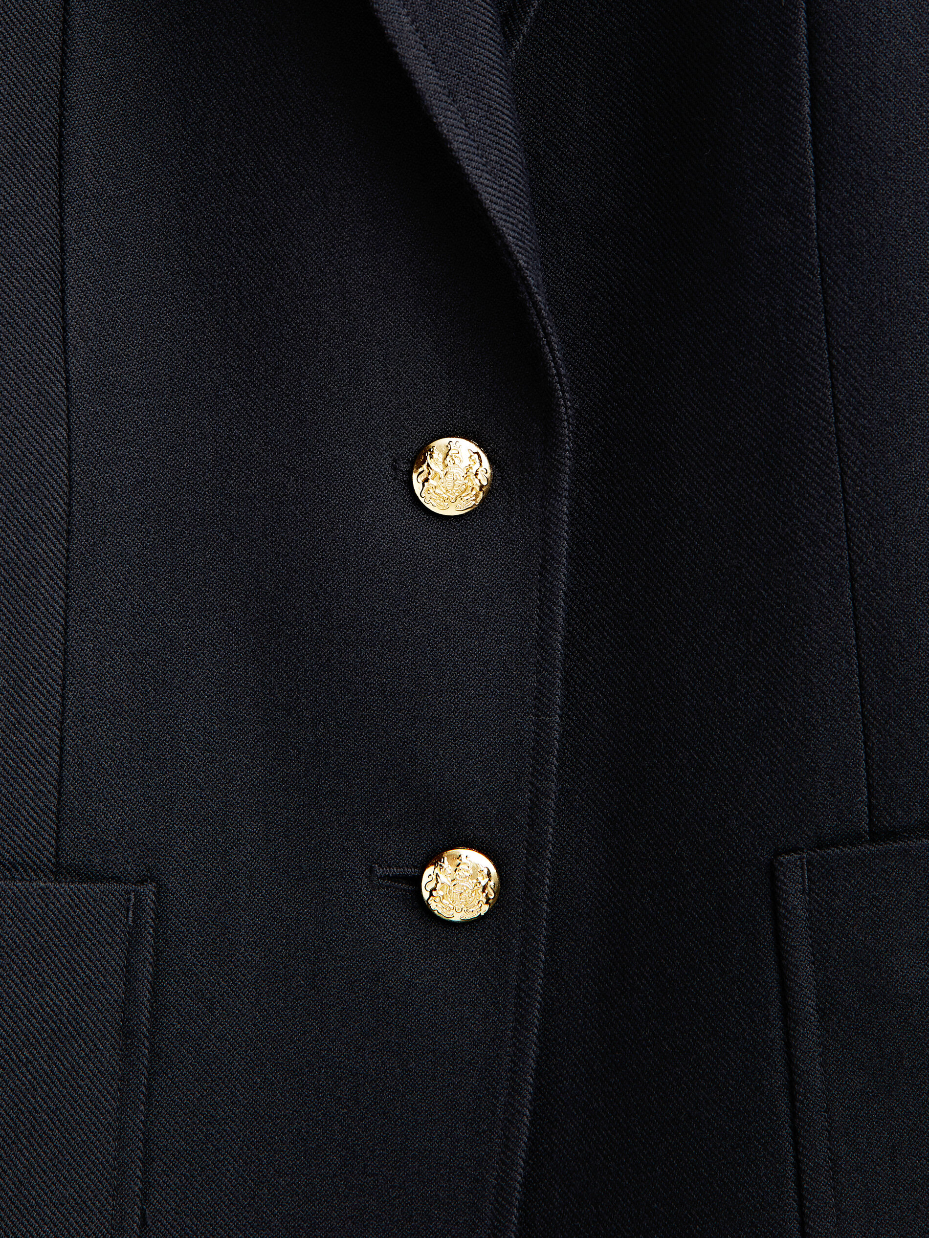 Blazer with golden buttons - Massimo 