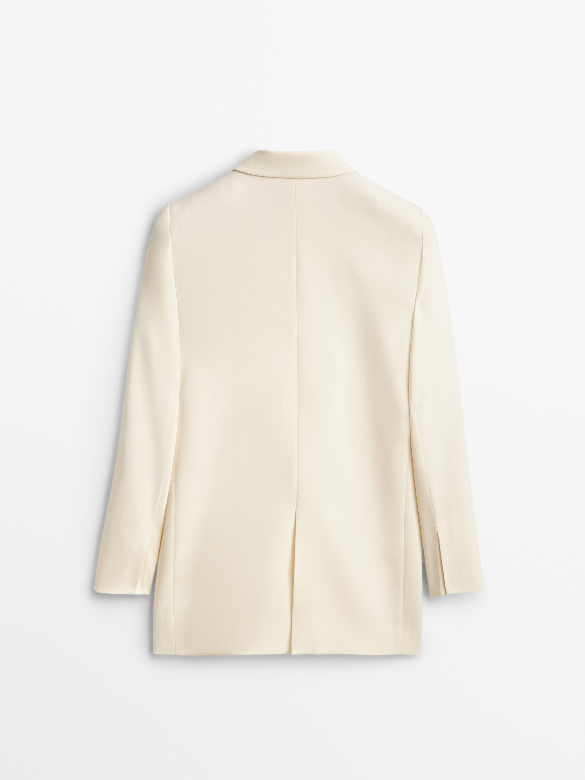 Crepe frock coat blazer - Massimo Dutti 
