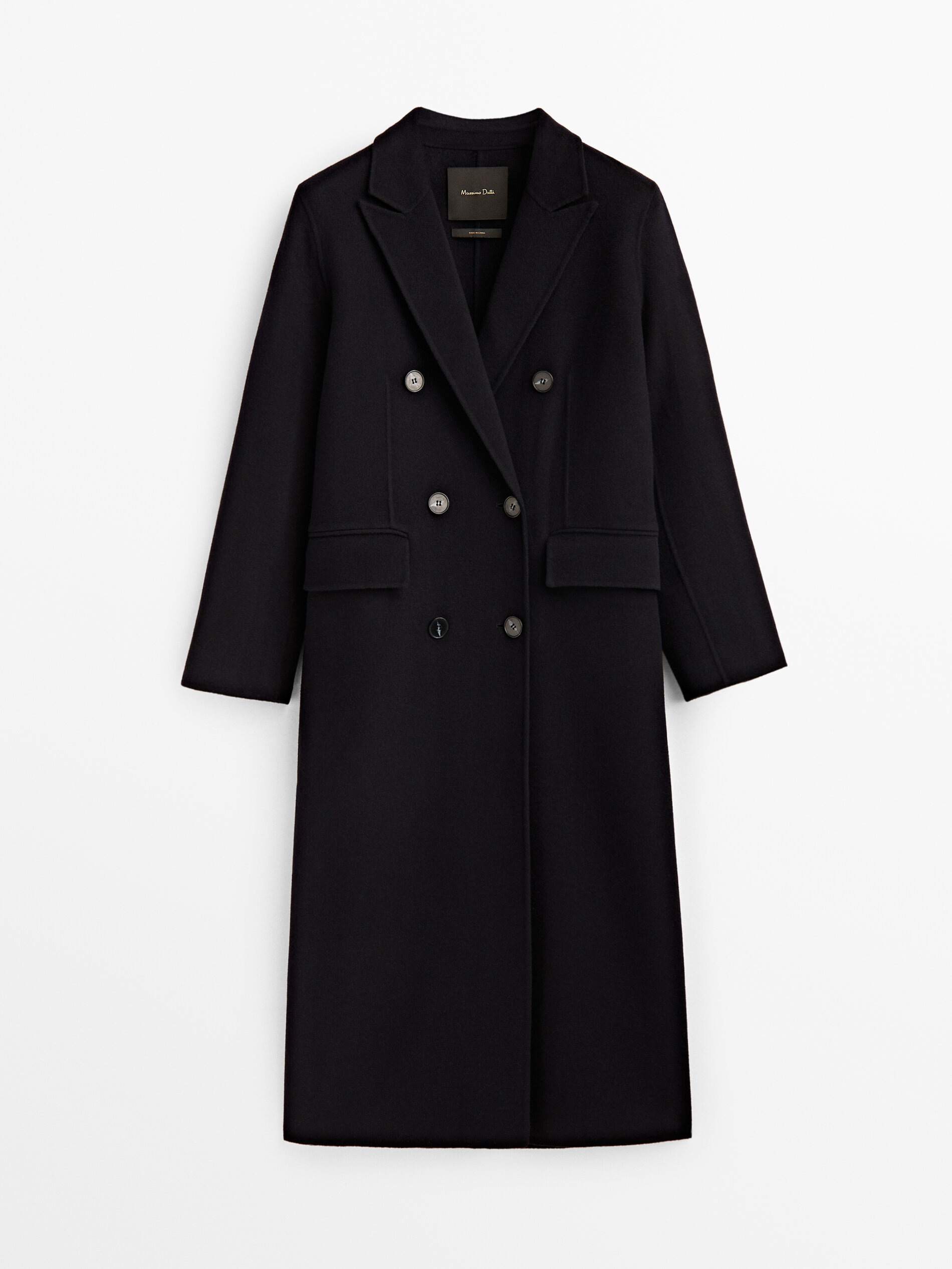 wool coat double breasted
