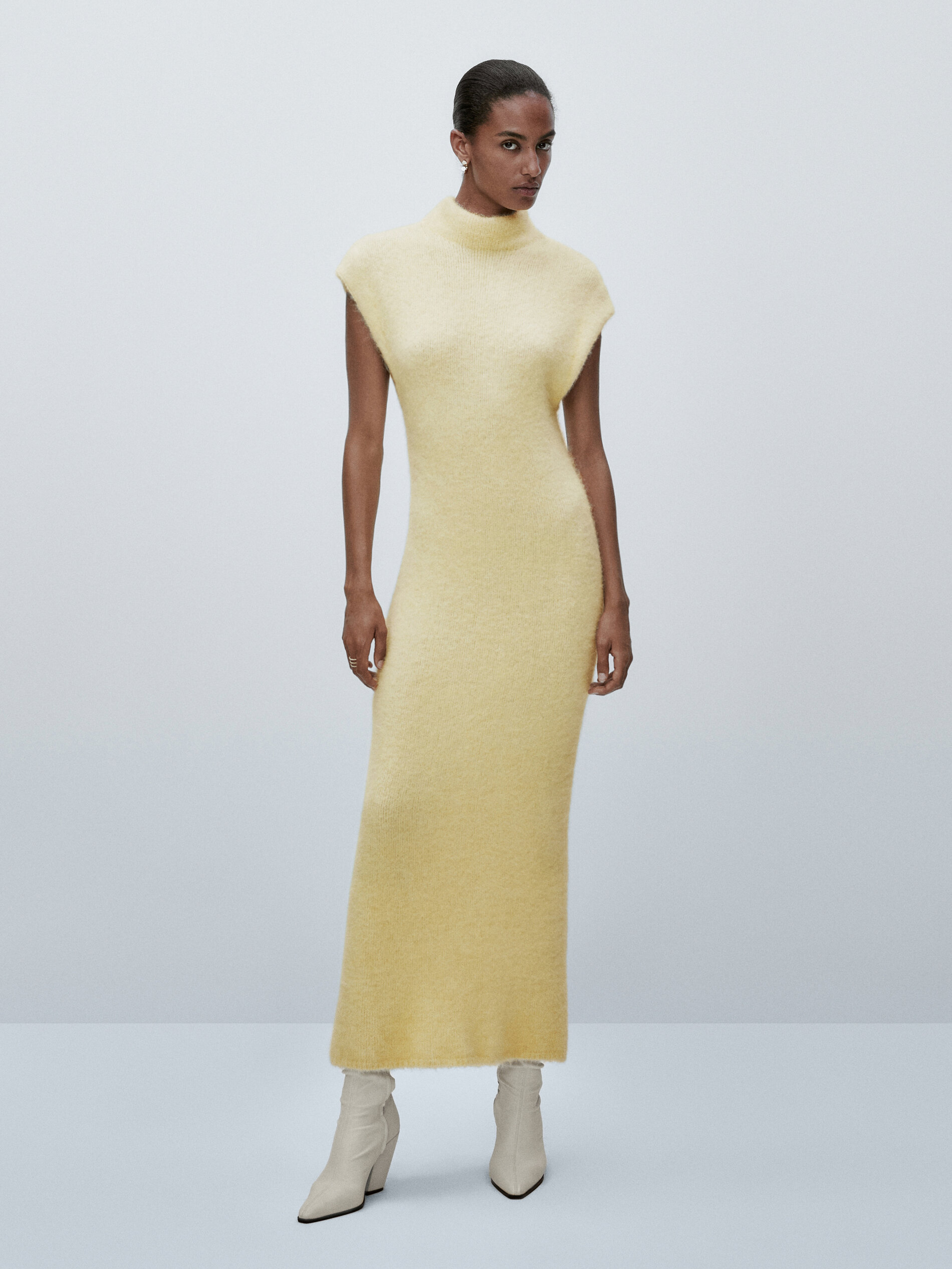 Knit short sleeve dress - Limited 