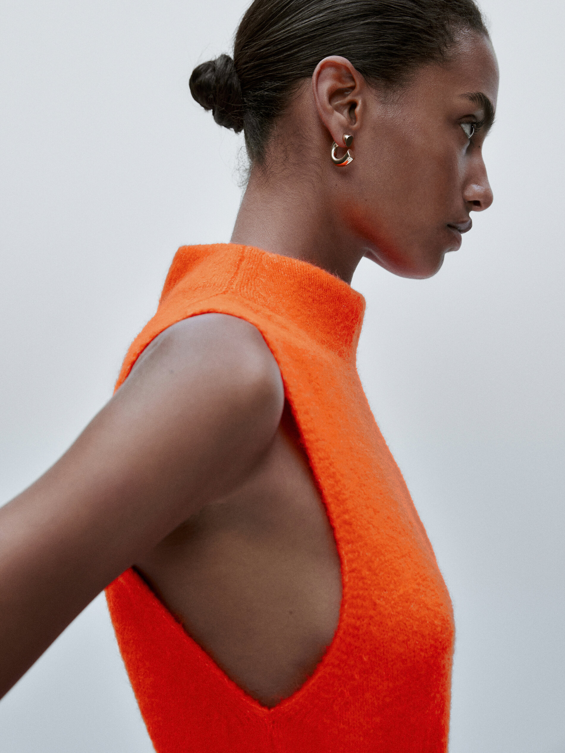 Knit mock turtleneck dress - Limited 