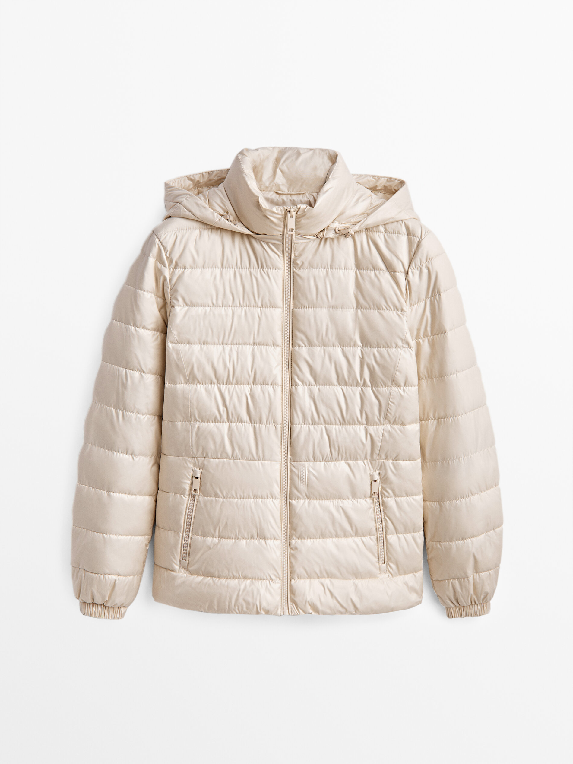 Fitted puffer jacket - Massimo Dutti 