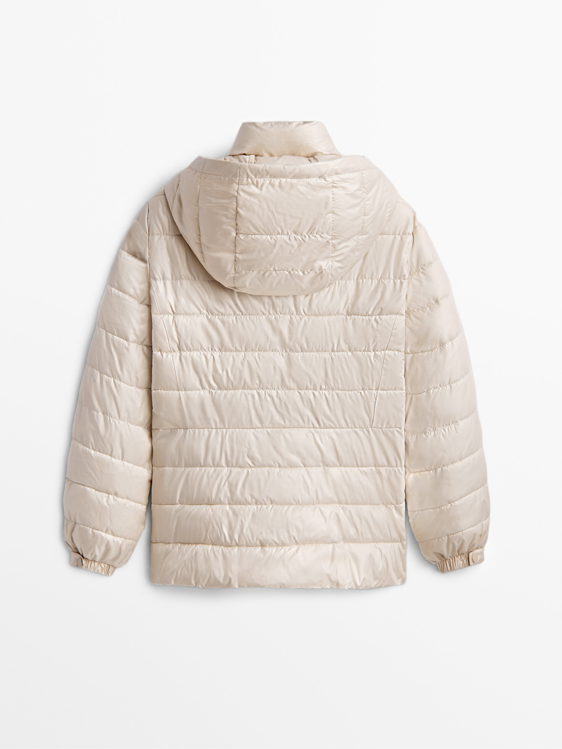 Fitted puffer jacket - Massimo Dutti 