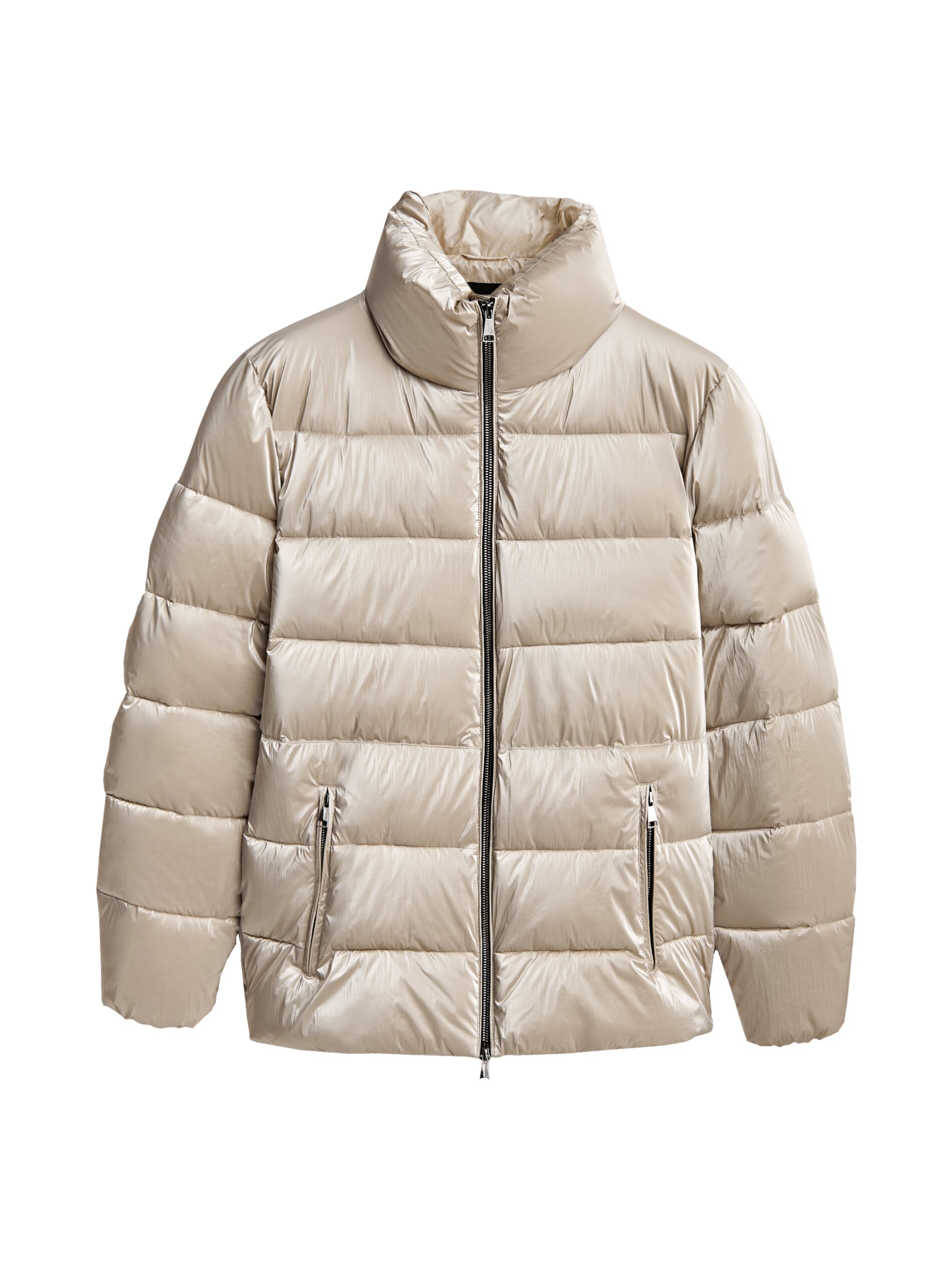 Fitted puffer jacket - Massimo Dutti 