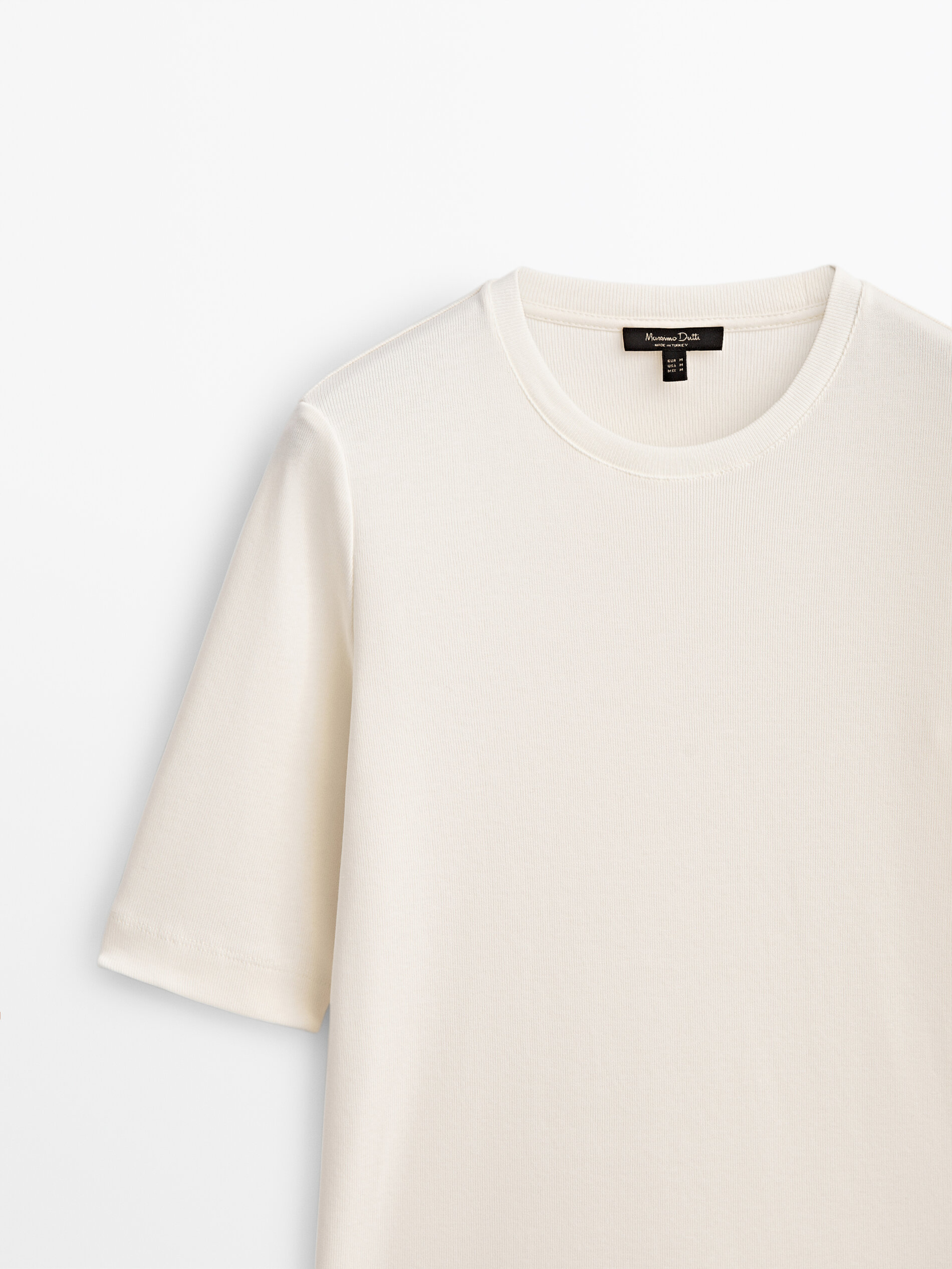 Massimo dutti white t shirt Clearance