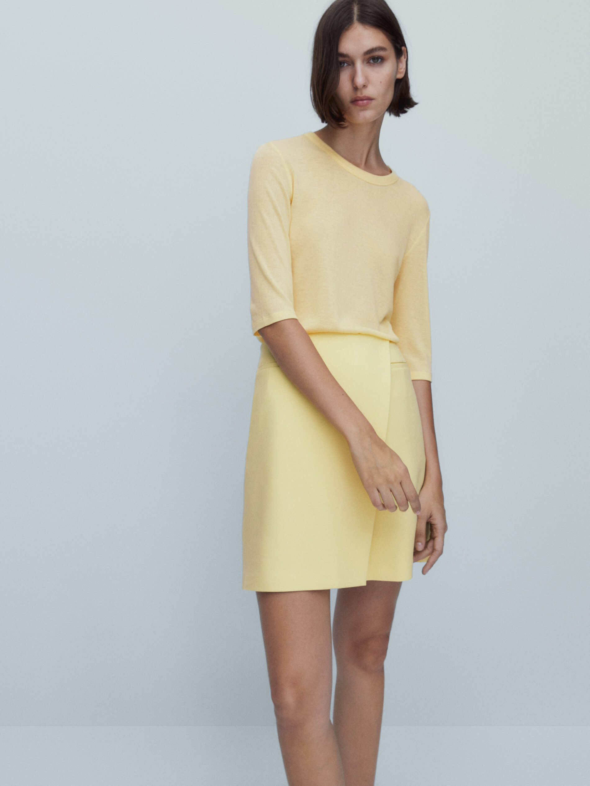 length sleeve T-shirt - Massimo Dutti 