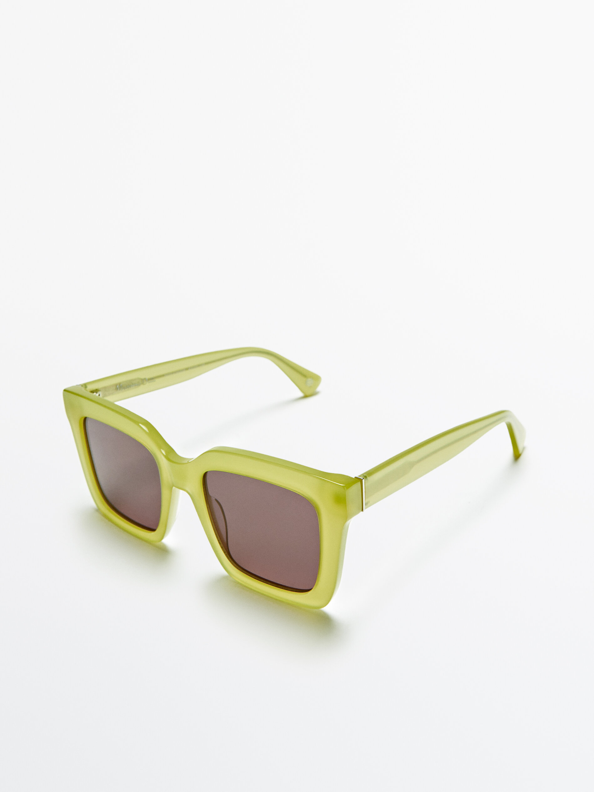 Occhiali da sole quadrati colorati - Massimo Dutti Italia