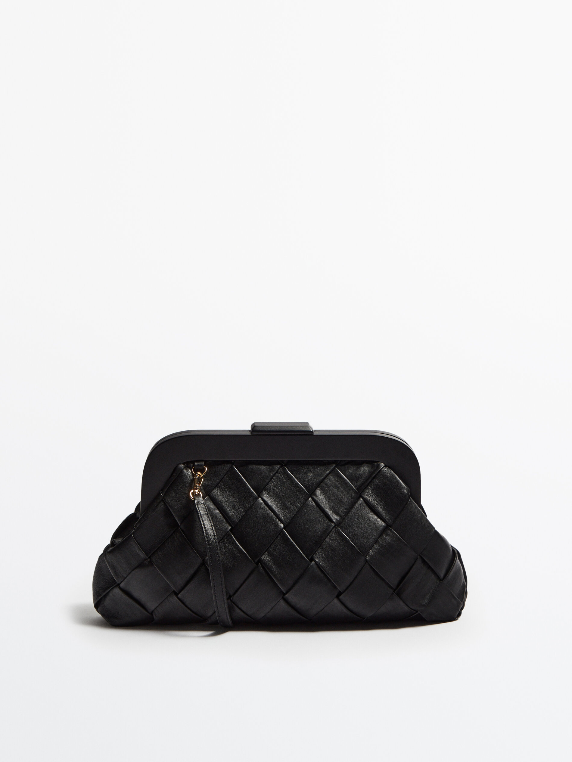 Braided leather handbag Clearance