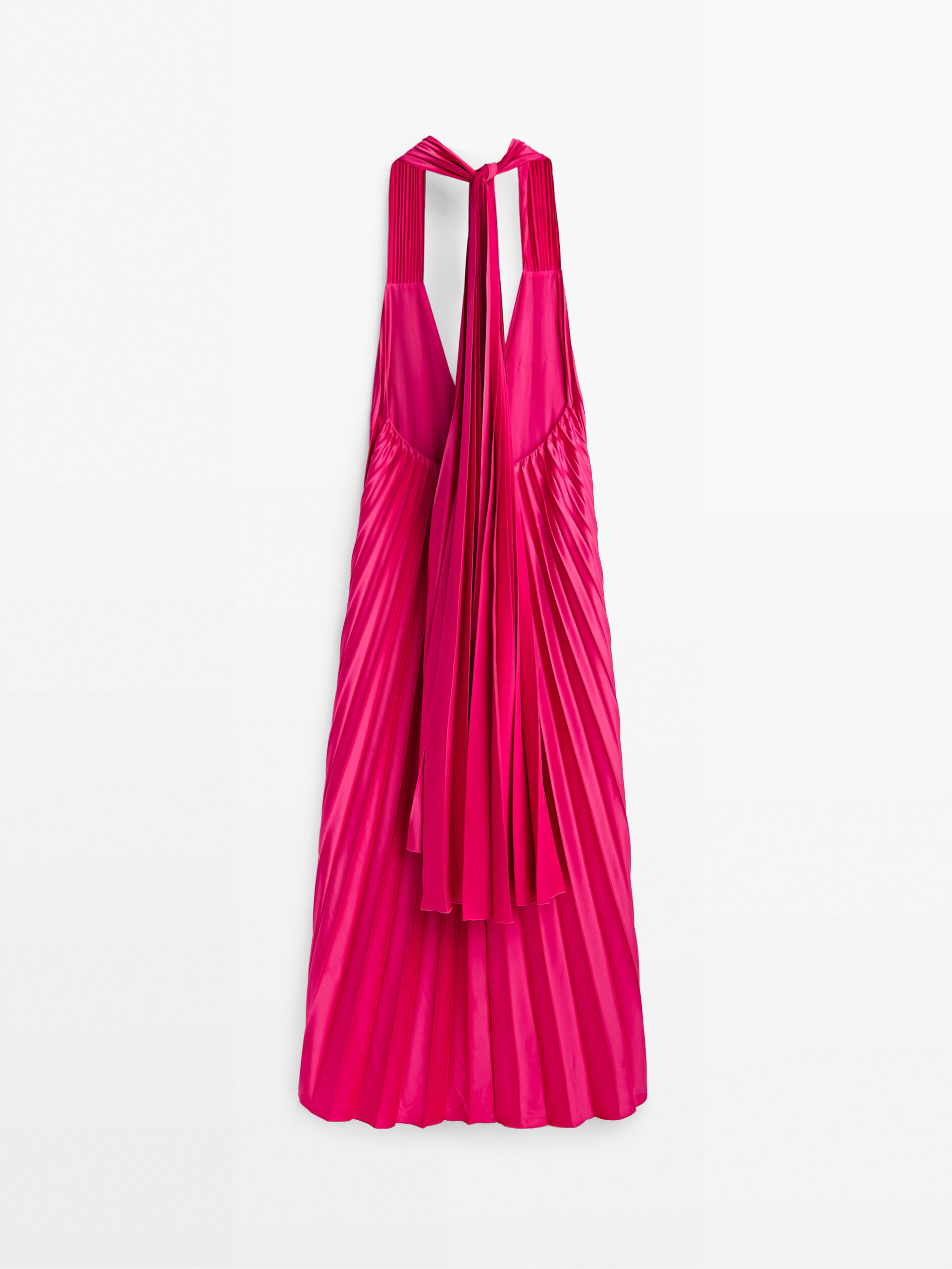 Pleated halter dress - Studio - Massimo 