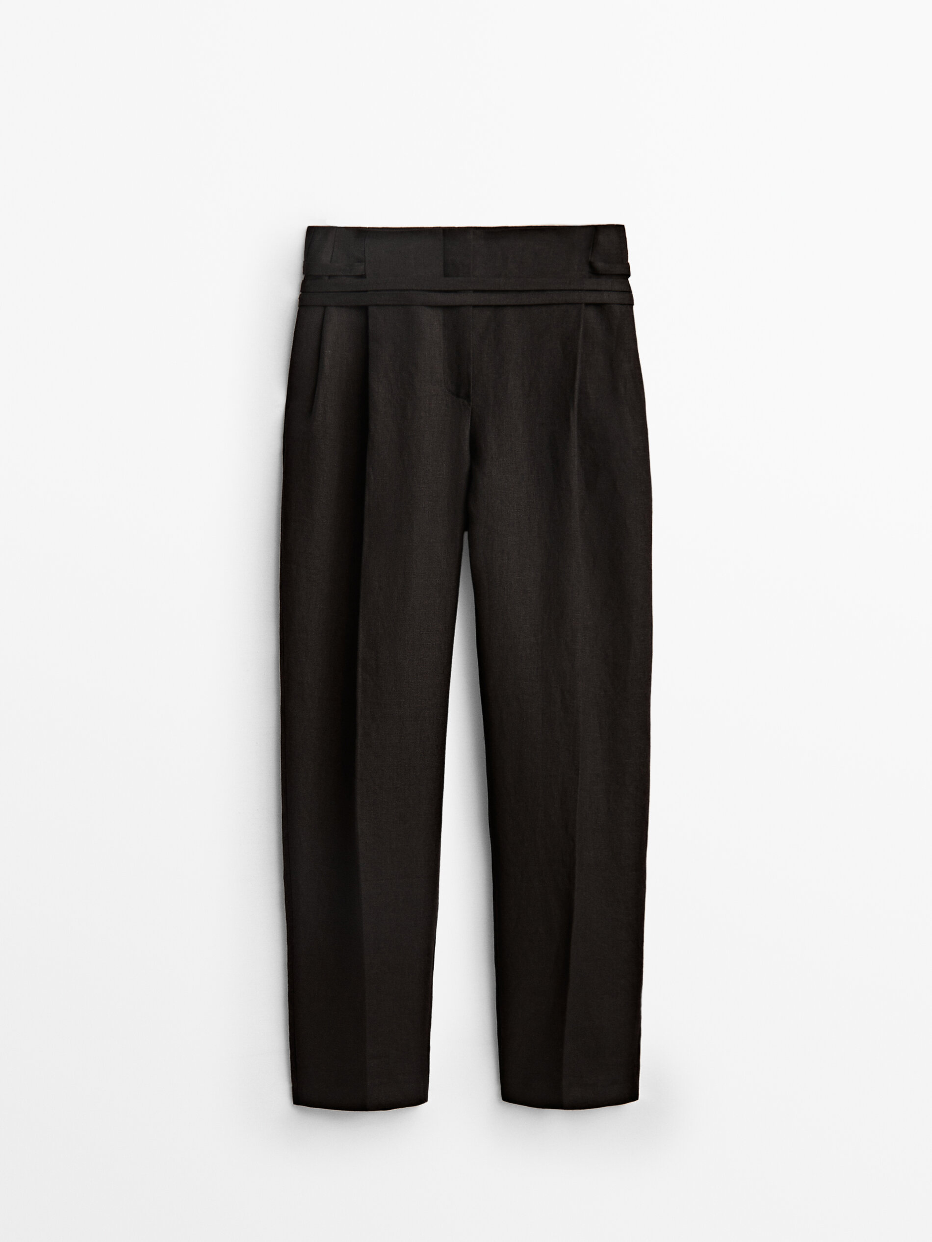 black linen trousers mens