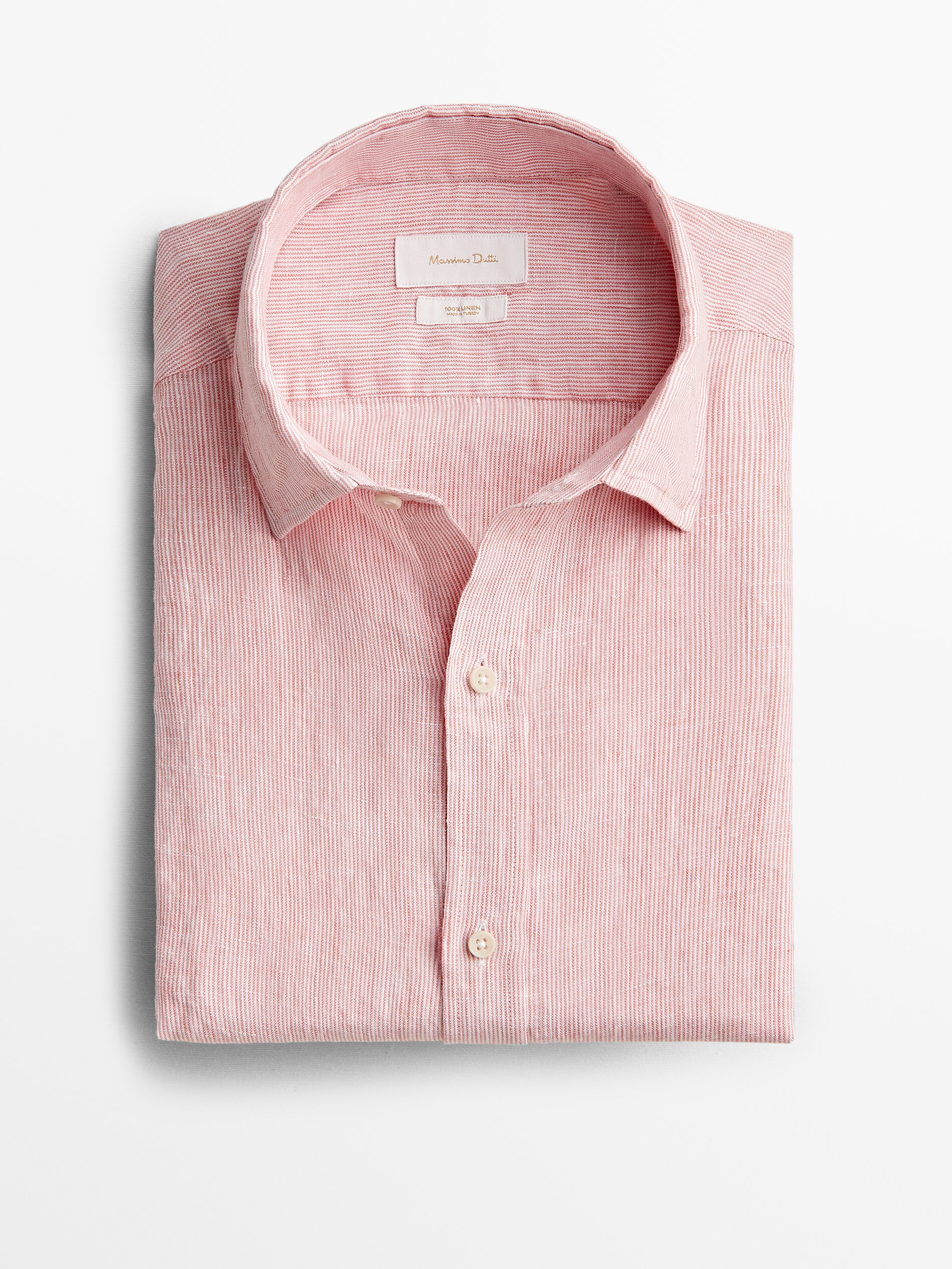 Camisas en lino para hombre - Massimo Dutti España