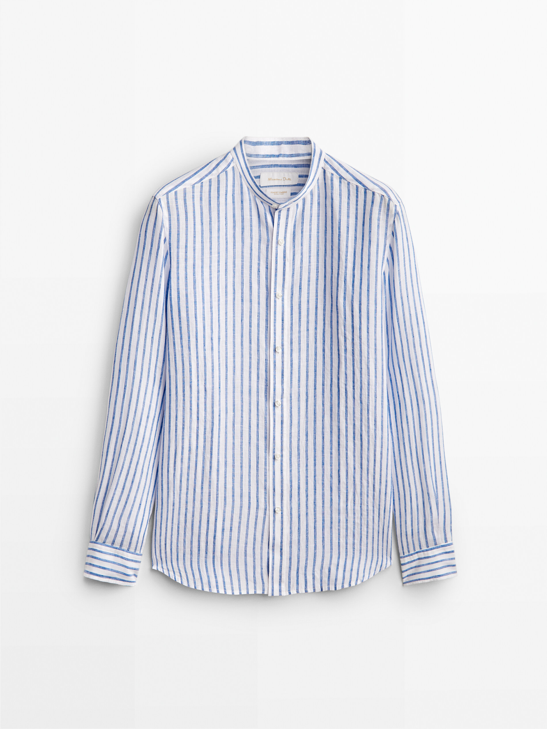 Striped collared shirts clearance