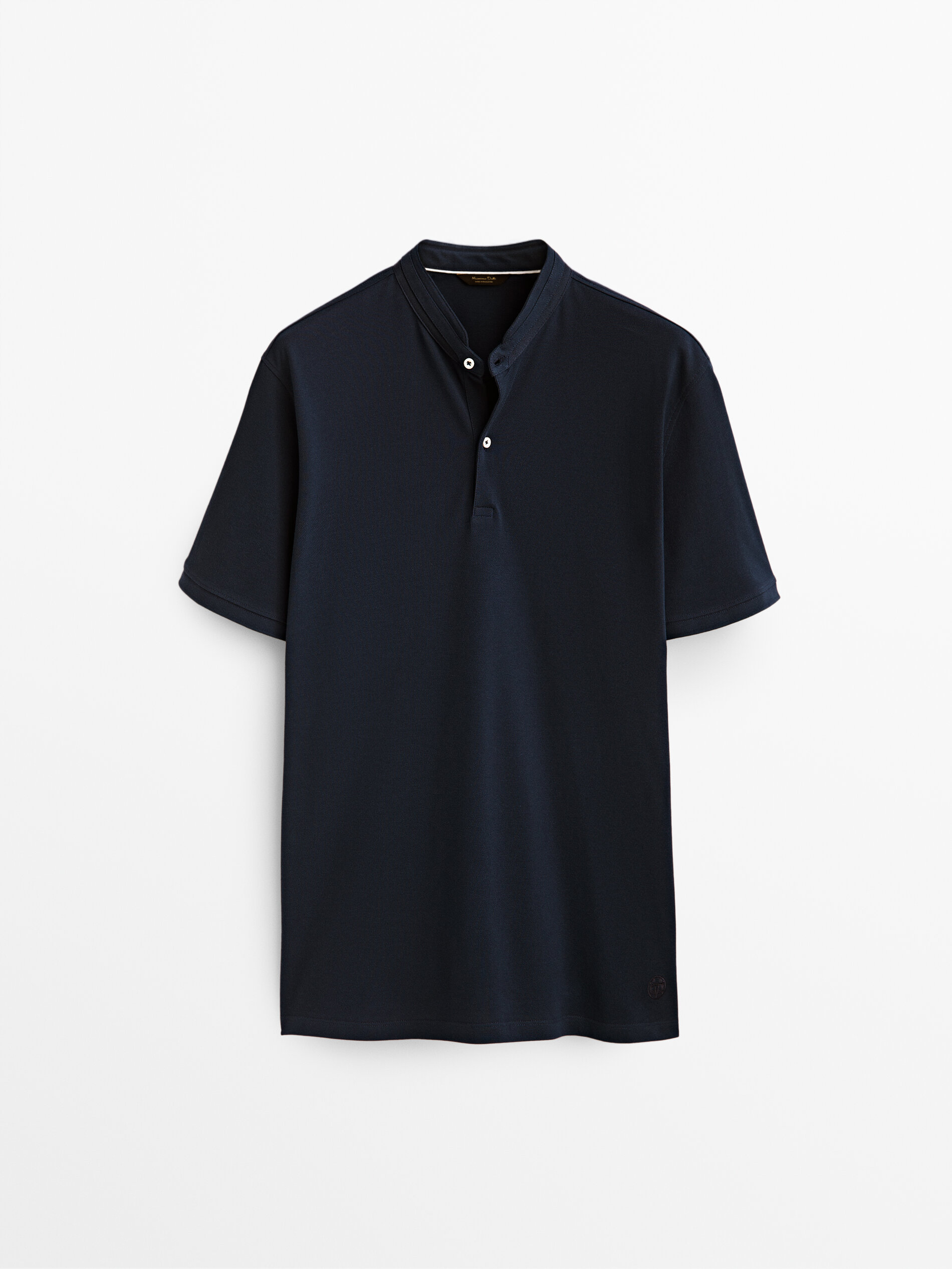 Cotton short sleeve polo shirt with 