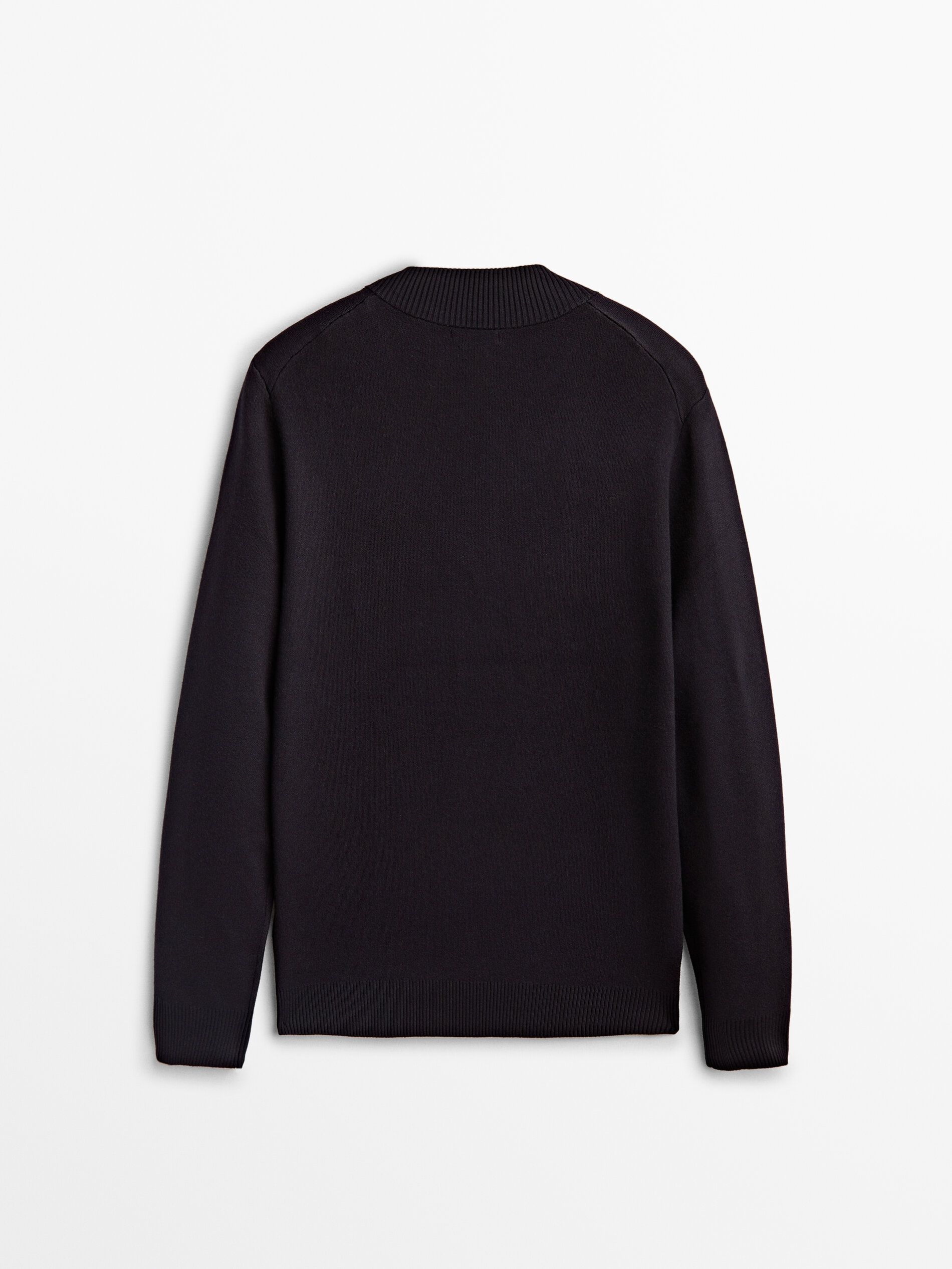 Mock shirt sweater clearance