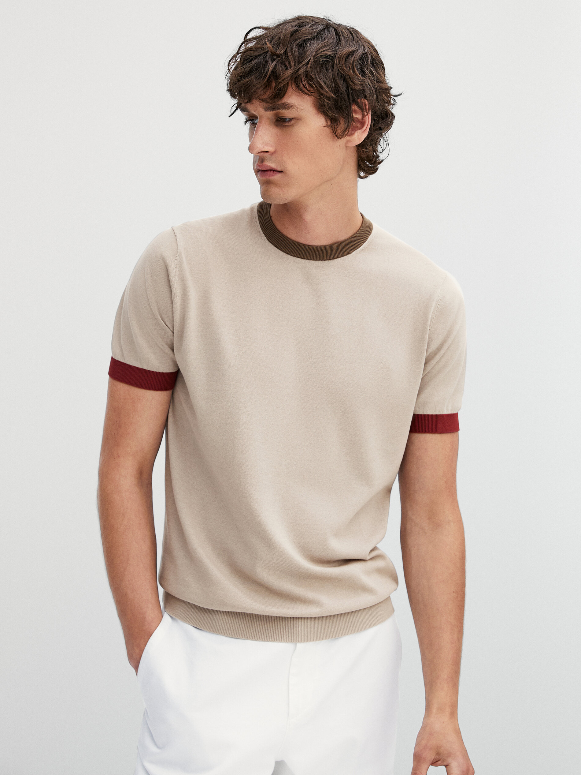 Massimo dutti men's t shirts clearance