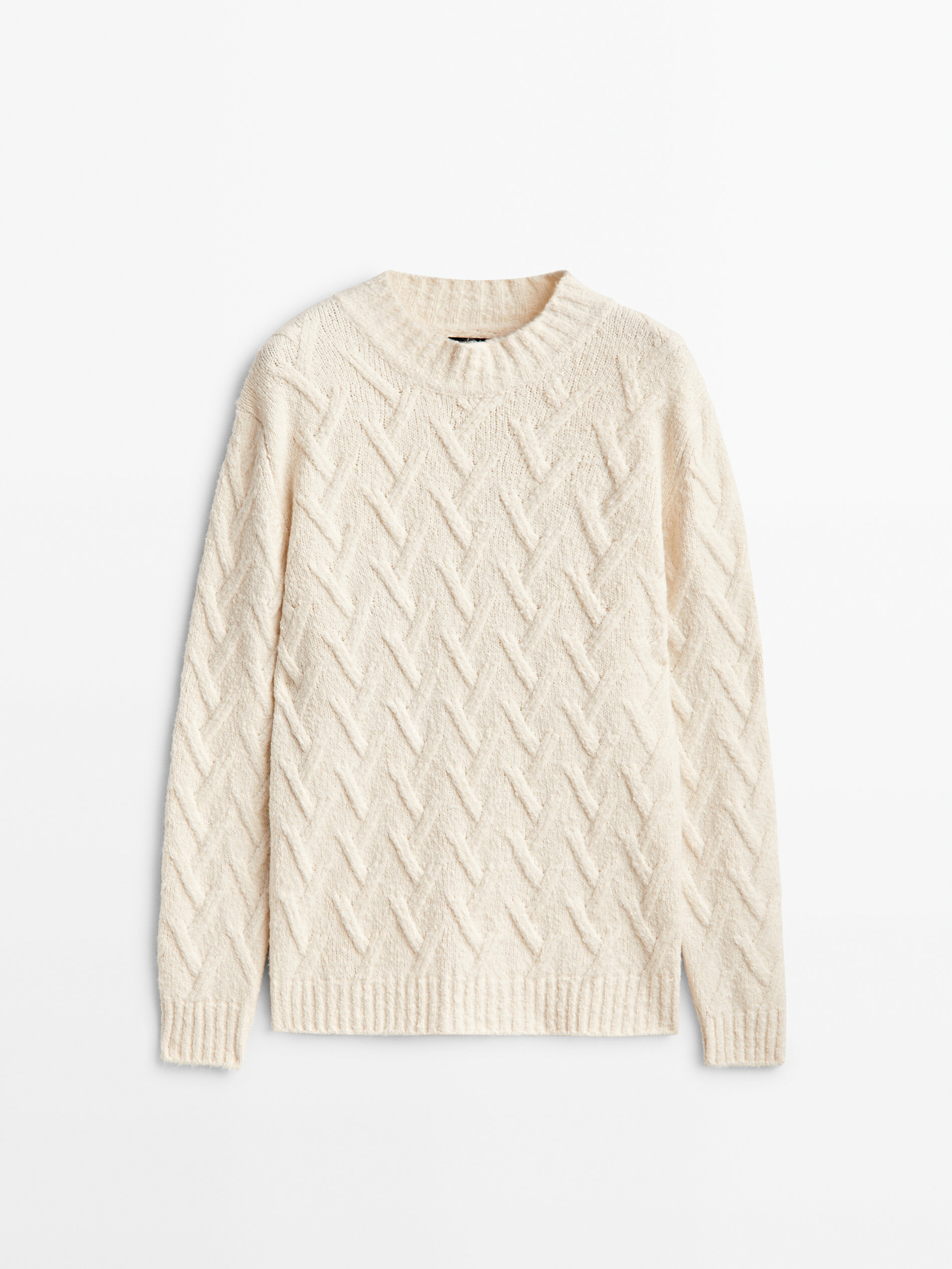 Crew neck knit sweater Limited Edition 