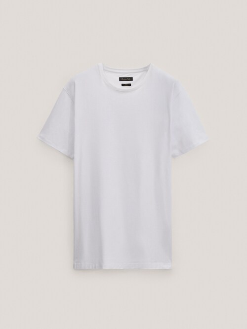 Marine Realistic over there Short sleeve cotton t-shirt - Massimo Dutti Ecuador
