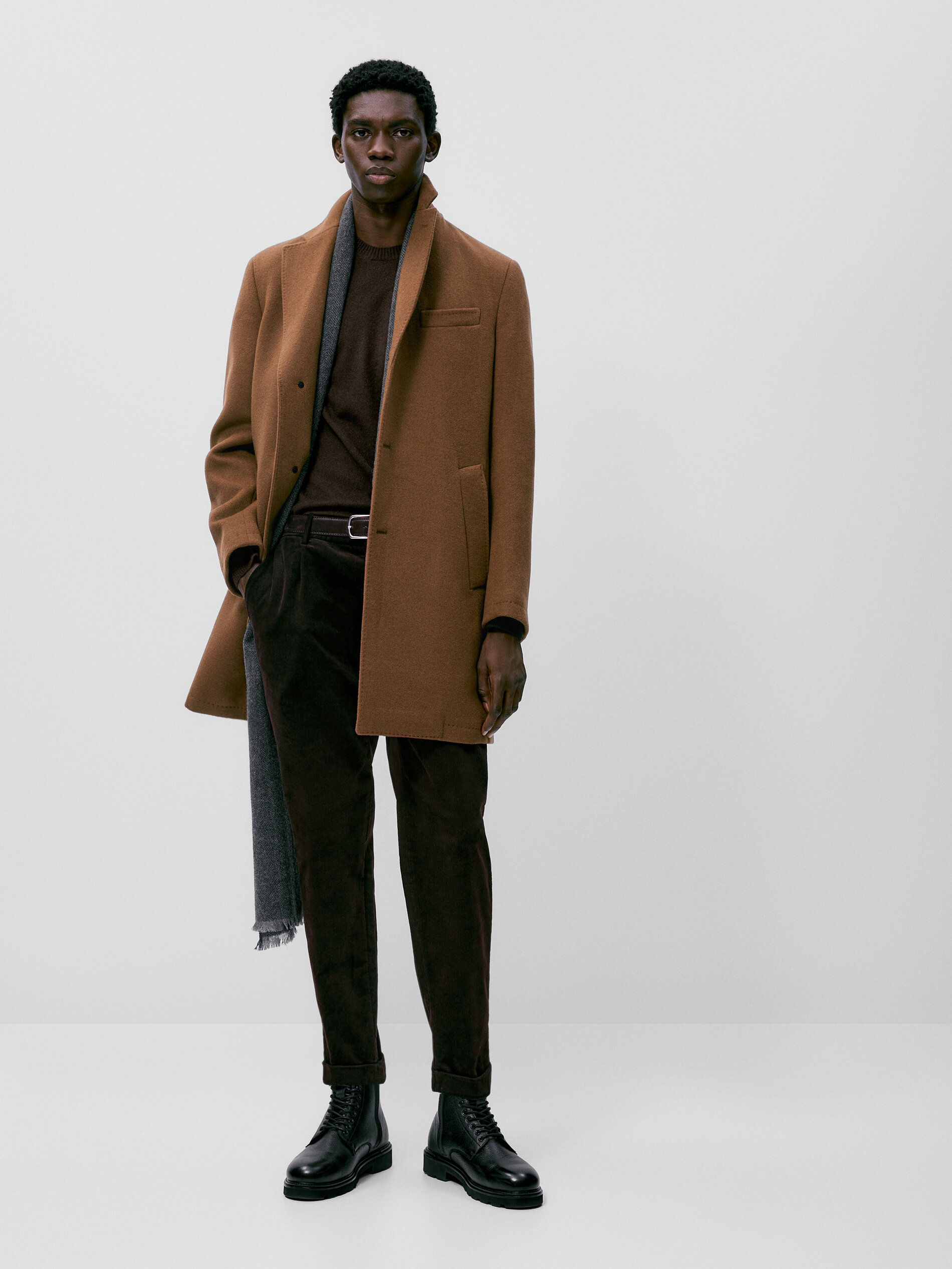 massimo dutti camel coat