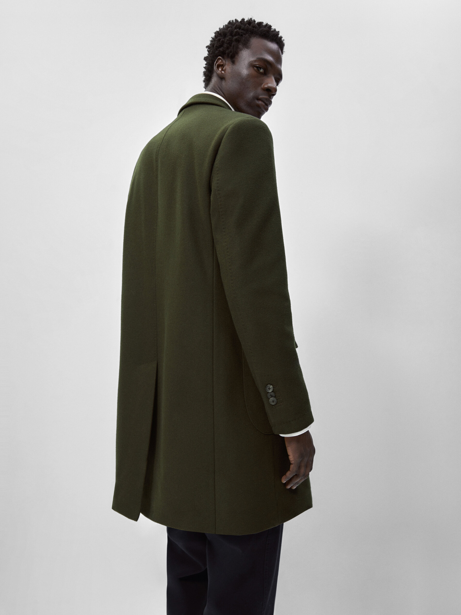 Wool blend coat - Massimo Dutti HONG 