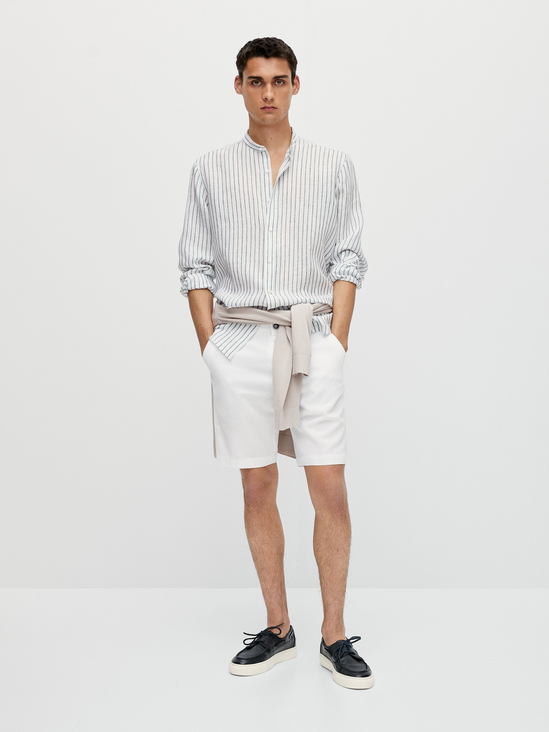 Save 57% Mens Clothing Shorts Bermuda shorts CASABLANCA Cotton Off-white Bermuda Shorts for Men 