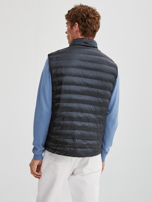 Lightweight down quilted vest - Massimo Dutti Algérie