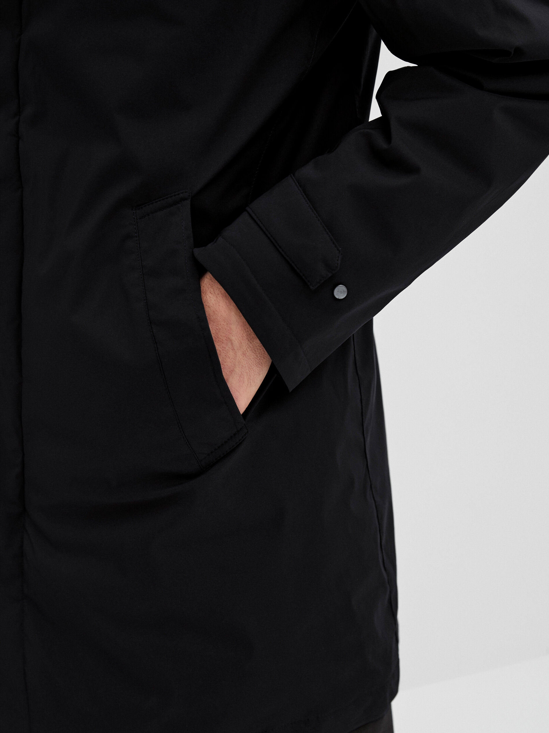 massimo dutti trench coat blue