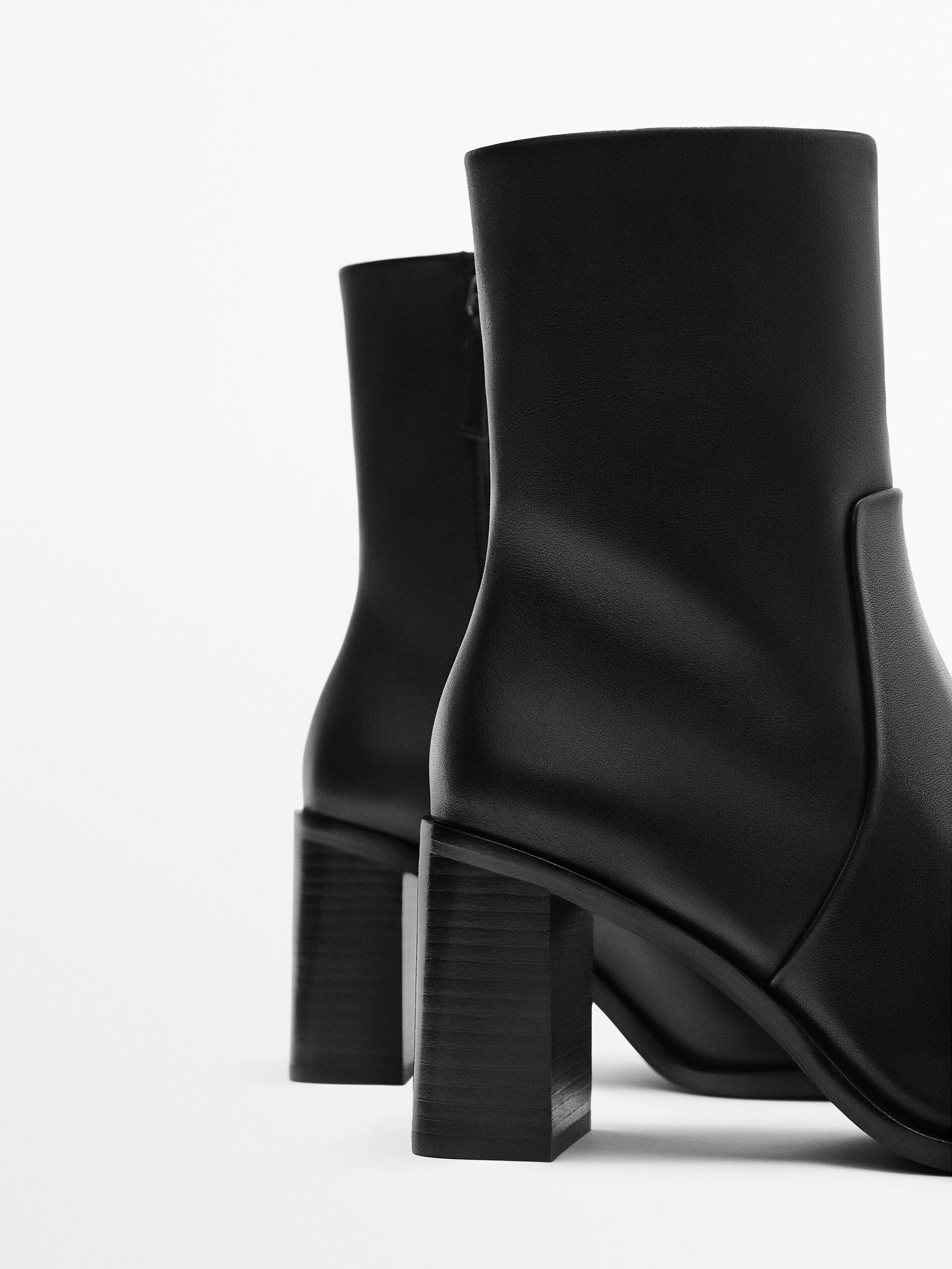 & other stories leather ankle boots