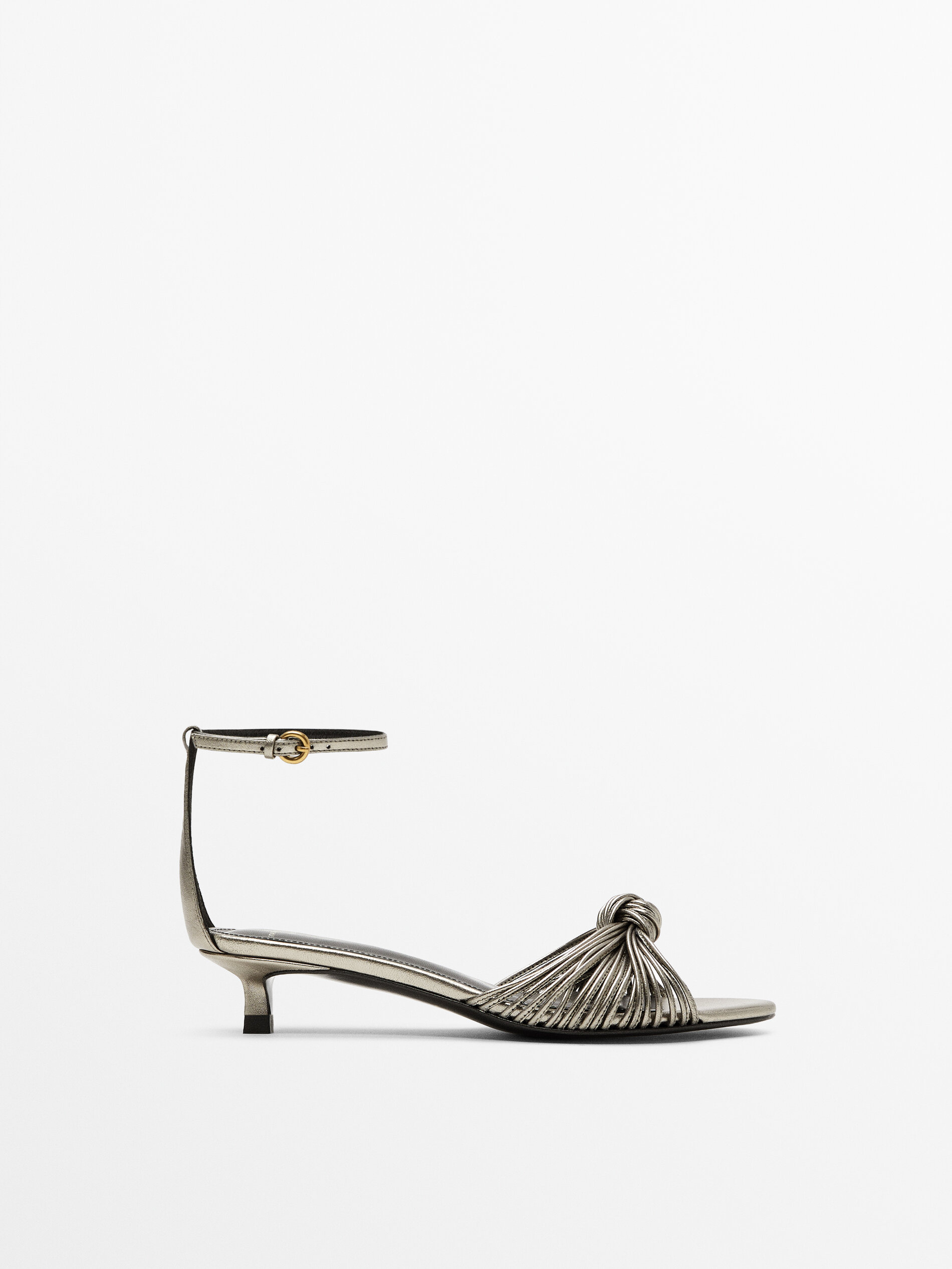 mid heel embellished sandals