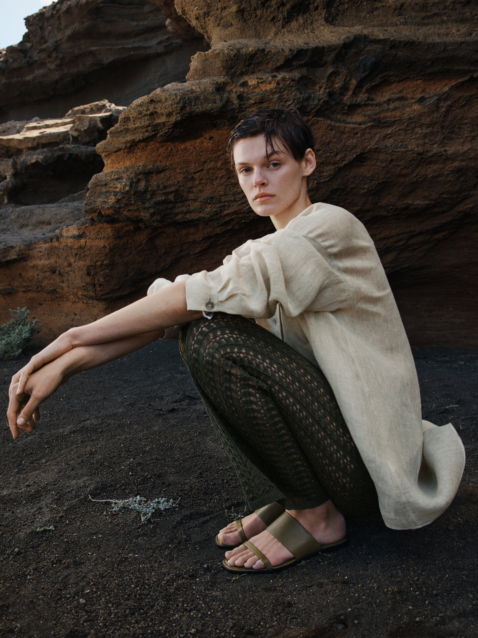 Sandalias para mujer - Massimo Dutti España