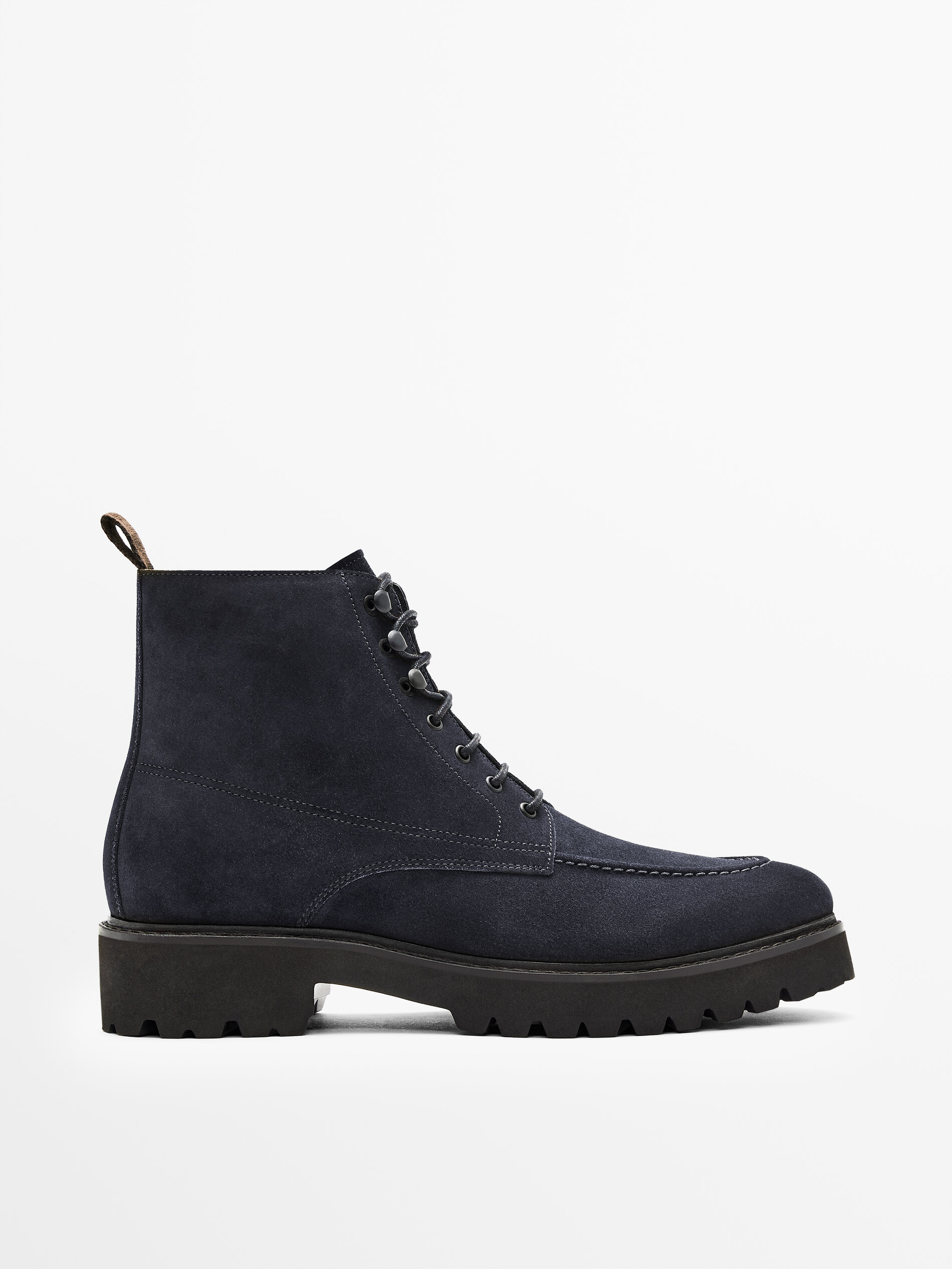Moc toe suede boots Clearance