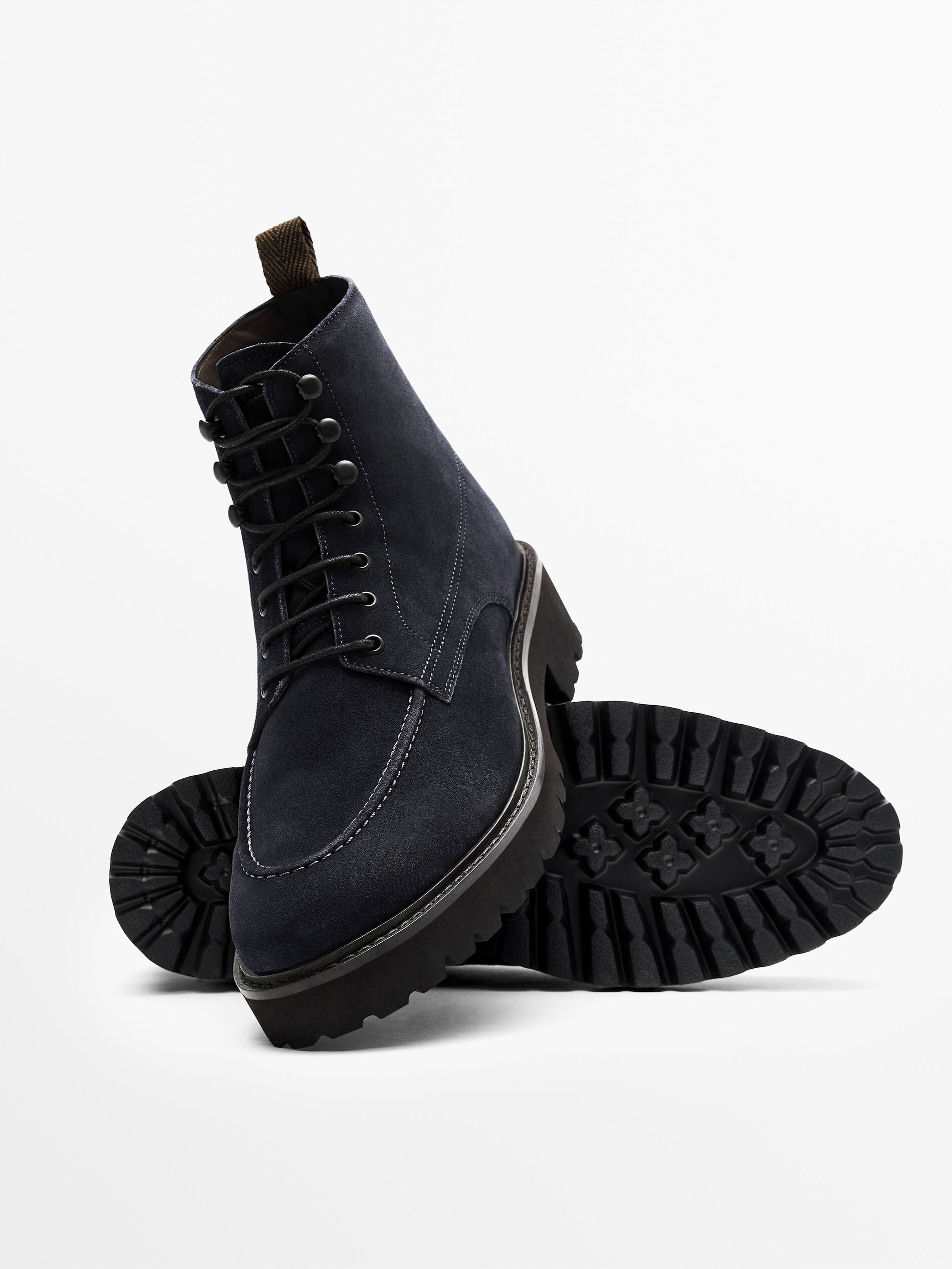 Moc toe suede boots Clearance