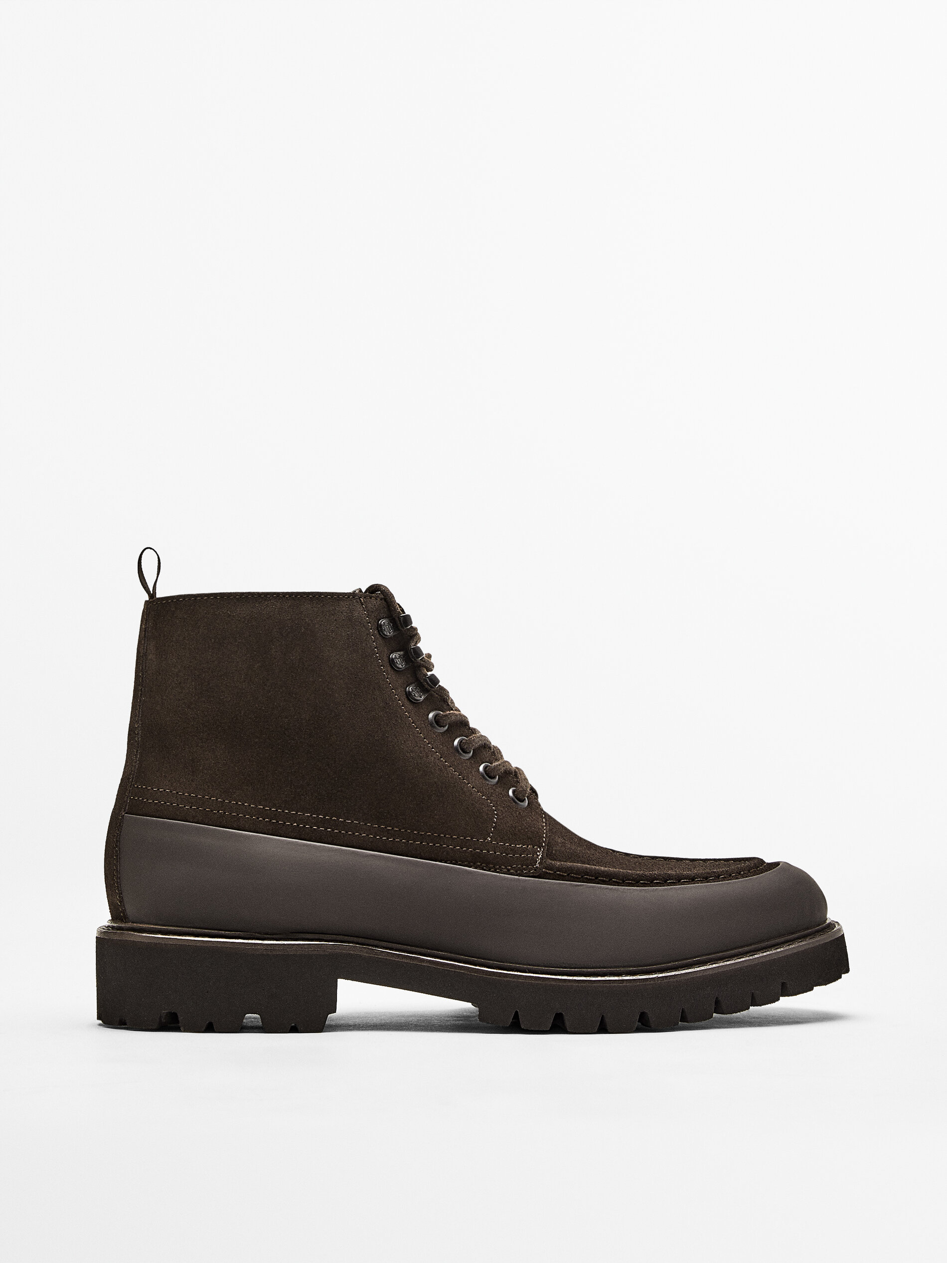 Massimo dutti suede boots clearance