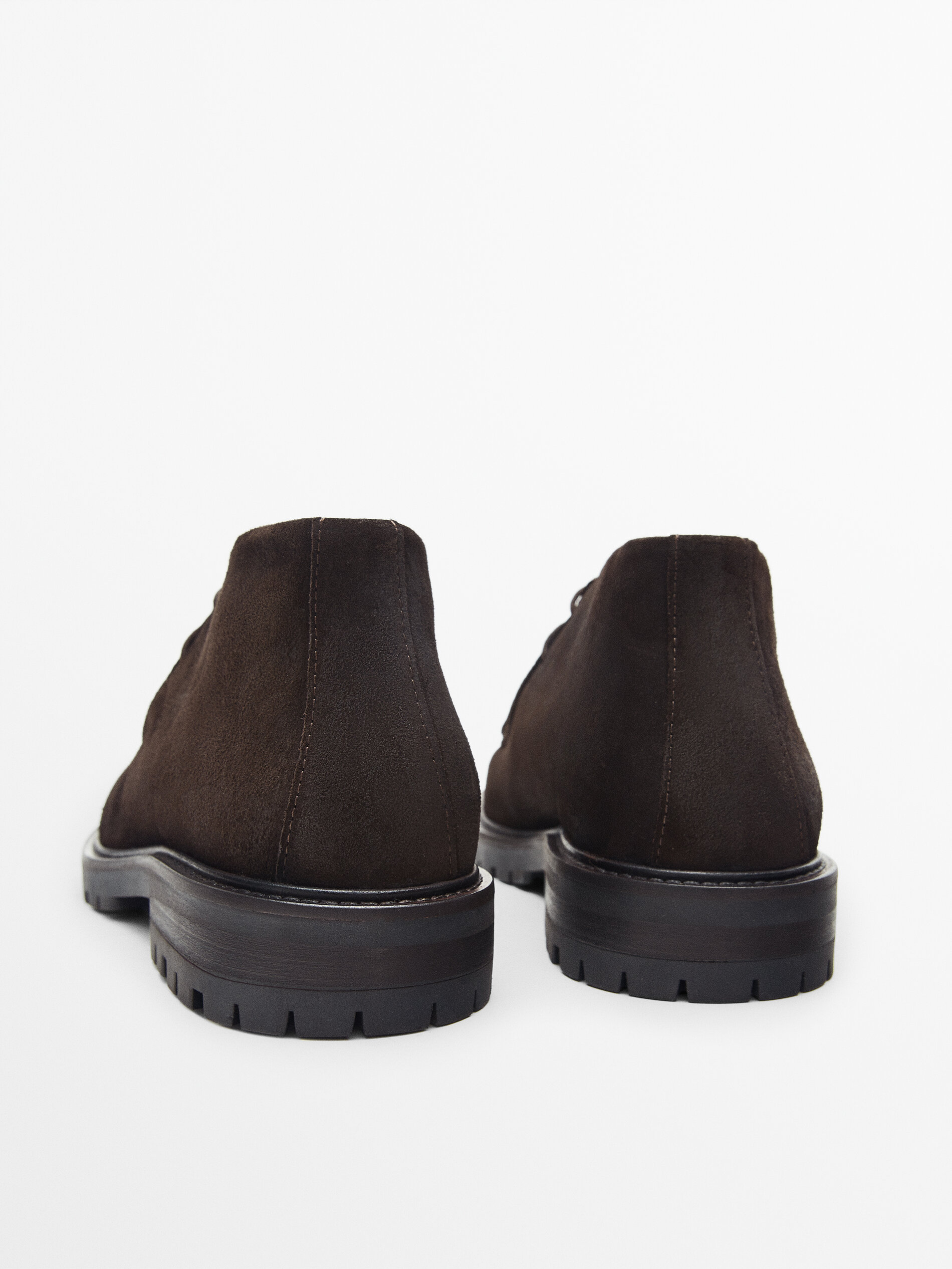 Waxed leather ankle boots - Massimo 
