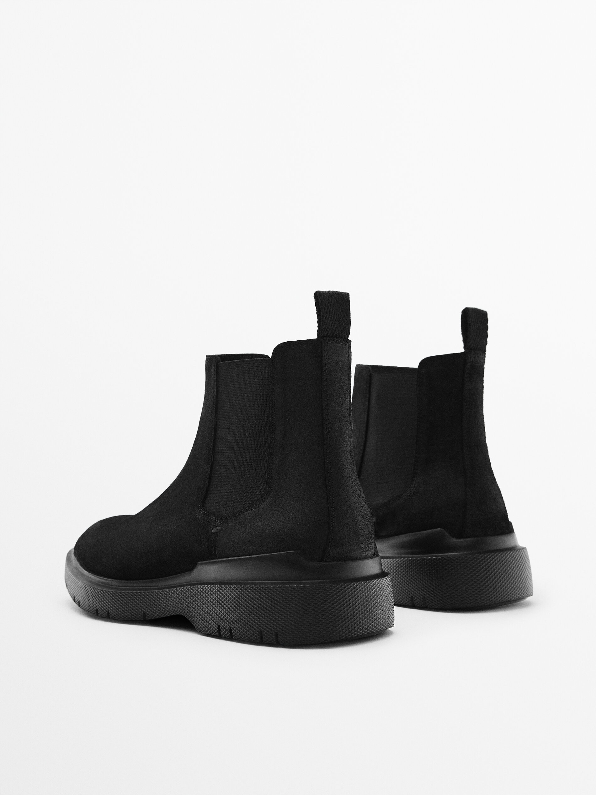 Waxed leather Chelsea boots - Massimo 